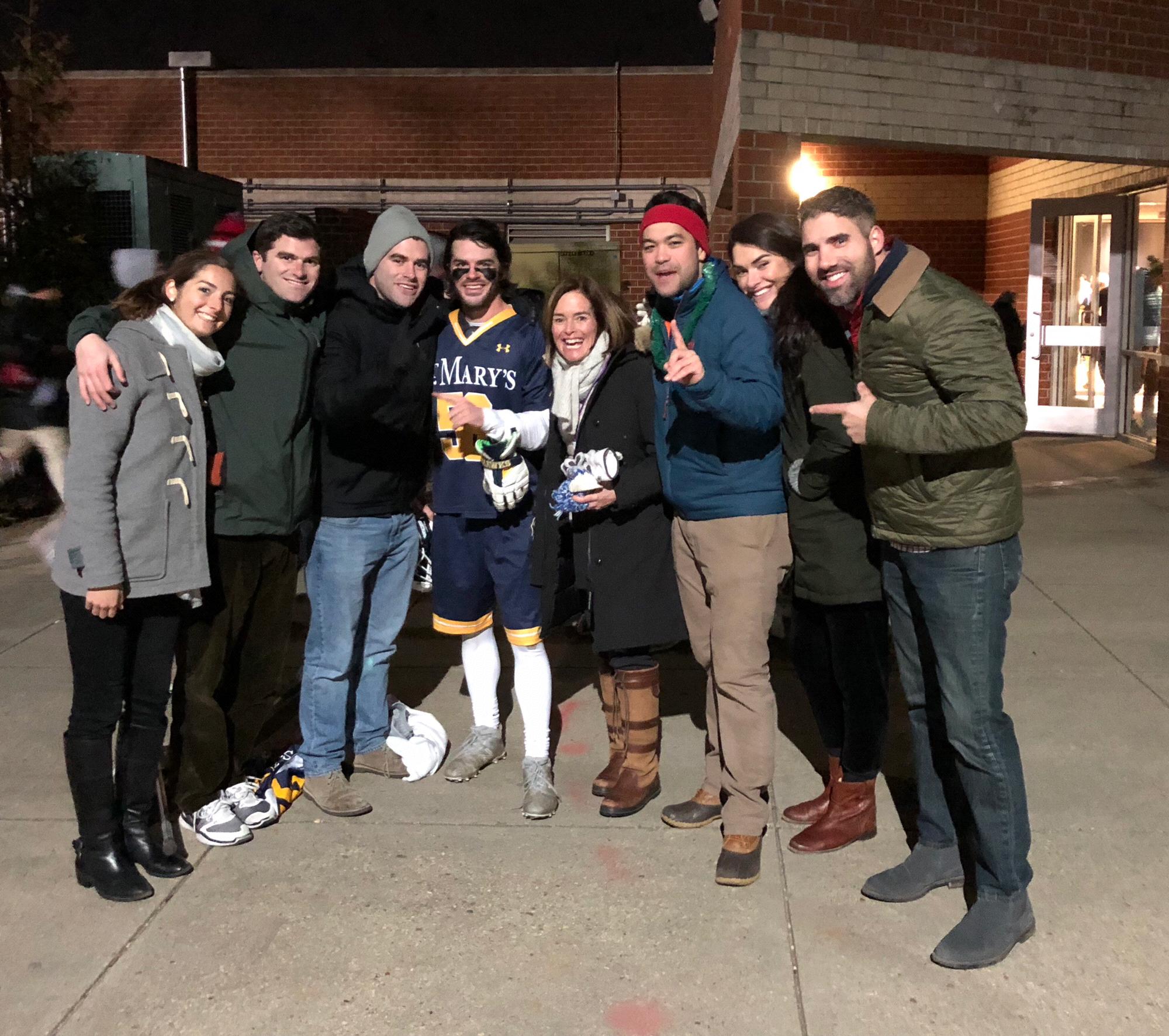 Conner Campbell’s College Lacrosse Game 2018