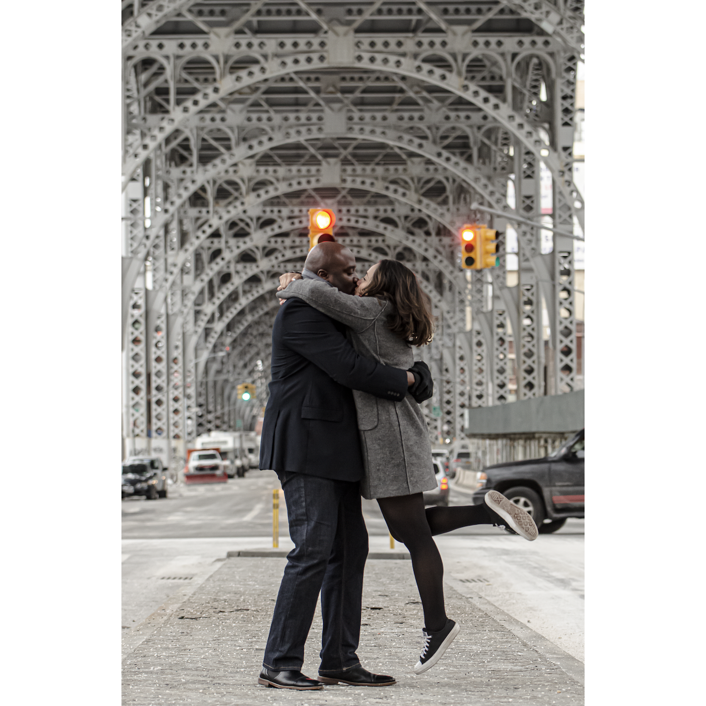Engagement photoshoot - NYC (Valentine's Day Weekend)