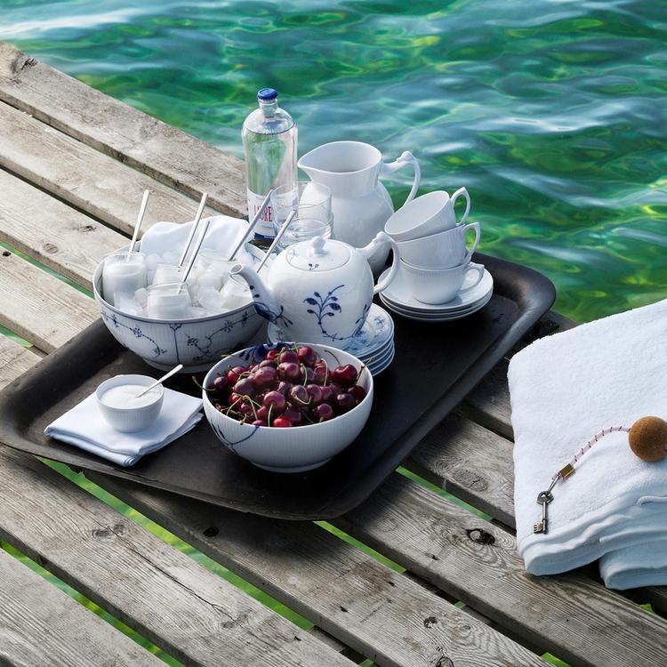 Royal Copenhagen, Blue Fluted Mega Bowl | Zola