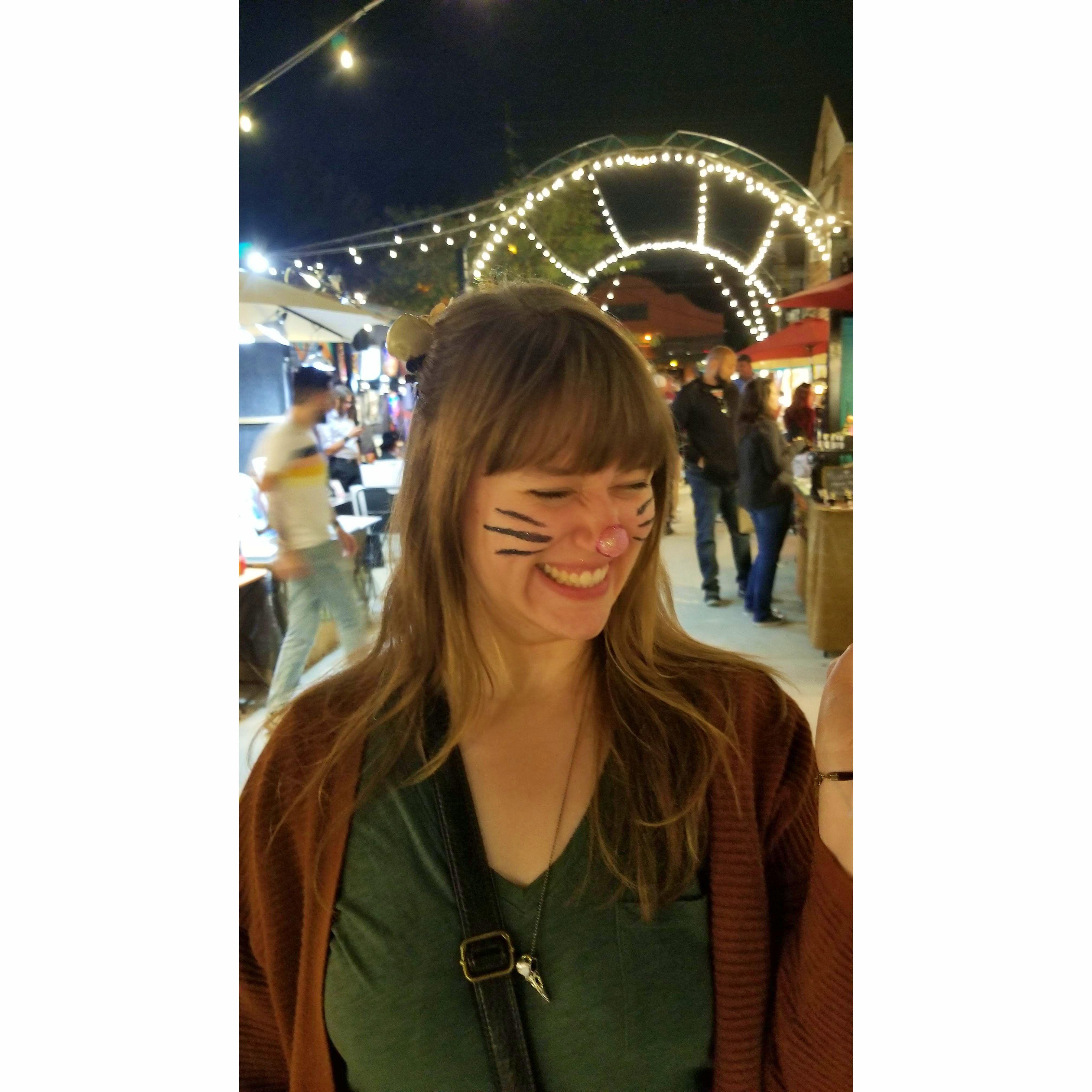 Alex at the Night Market