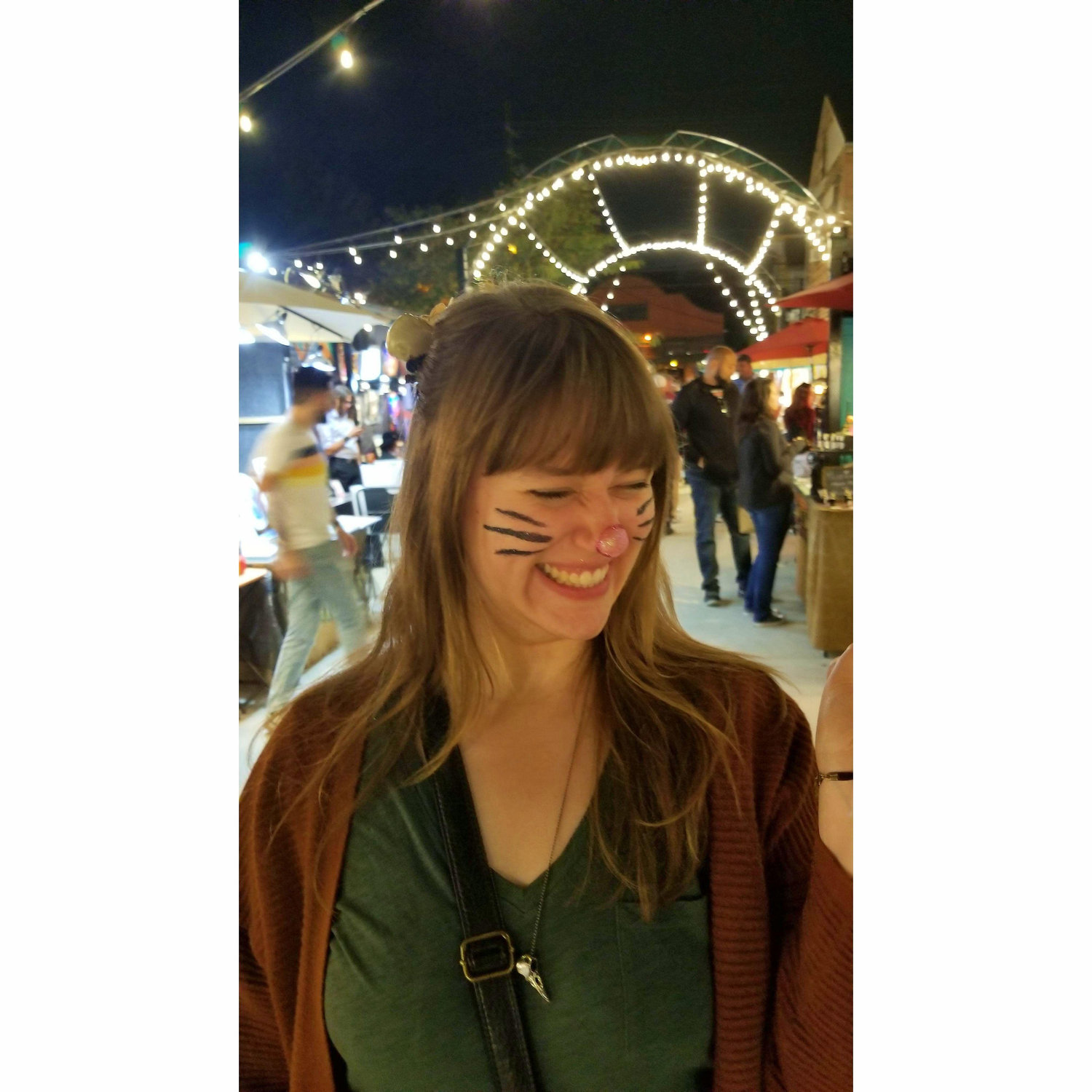 Alex at the Night Market