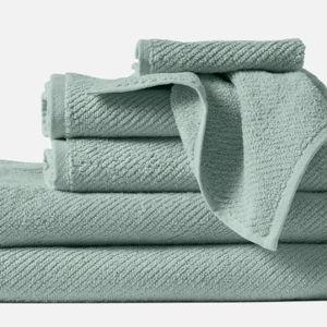 Air Weight® Organic Wash Cloth - Sea Mist color