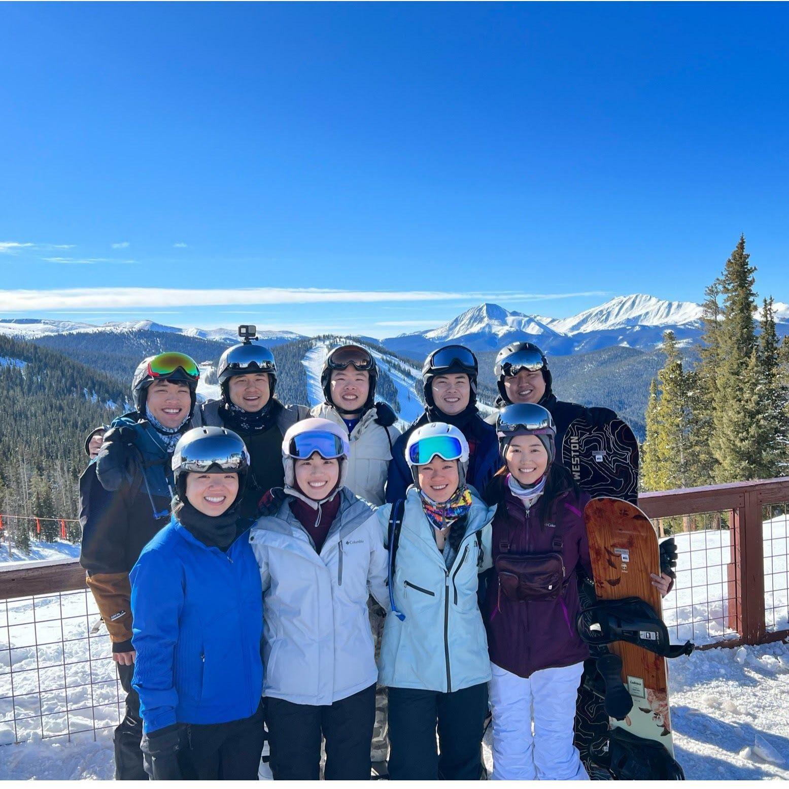Feb 2022 at Keystone, CO
with our close friends