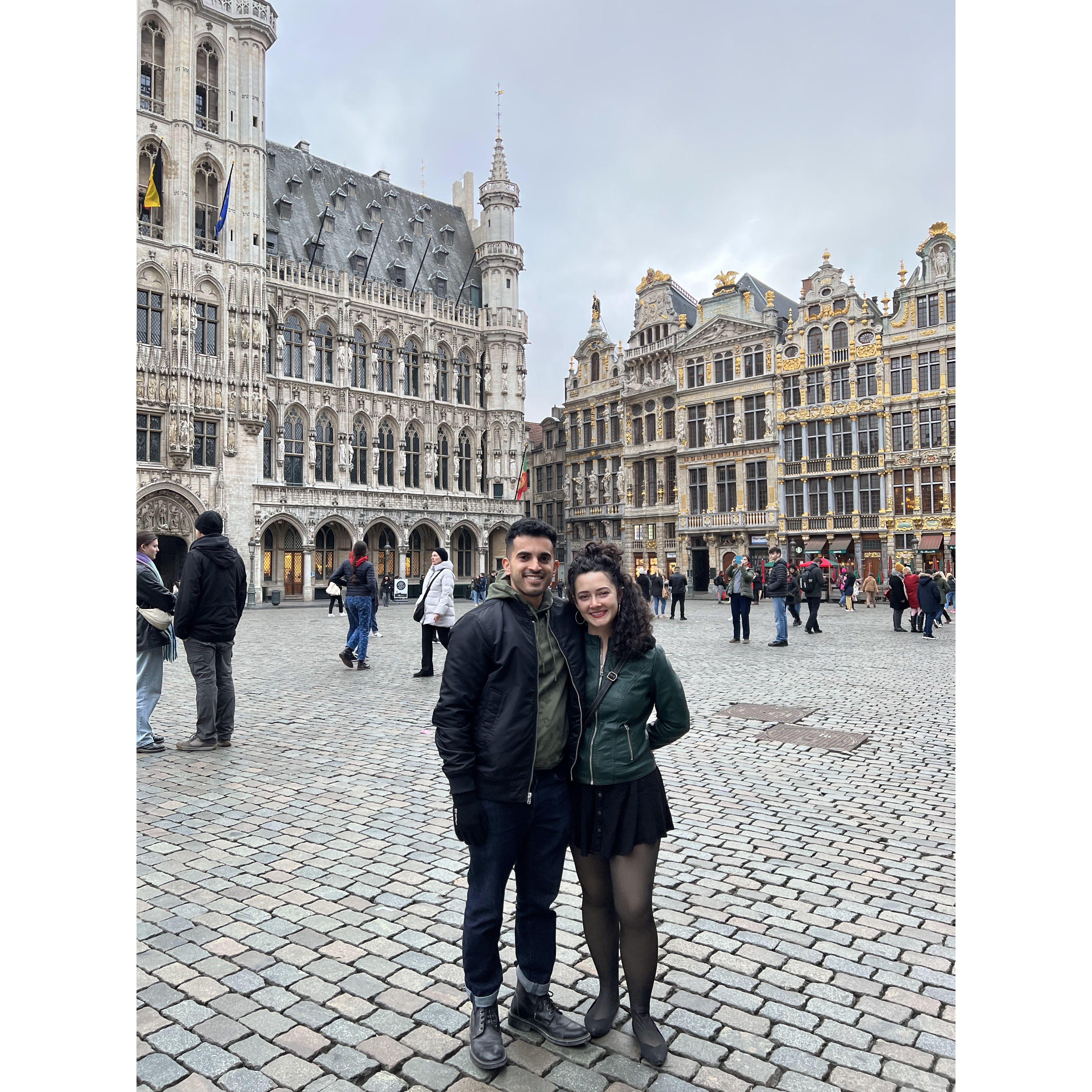 In Brussels, we were completely stuffed with fries, Belgium chocolate and waffles by the end of the day!