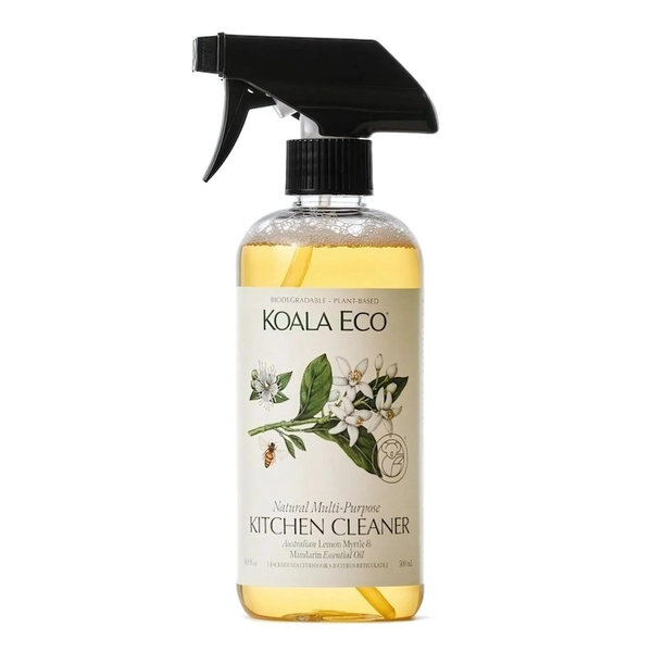 Koala Eco Multi-Purpose Kitchen Cleaner - with Australian Lemon Myrtle & Mandarin Essential Oil- 16 oz