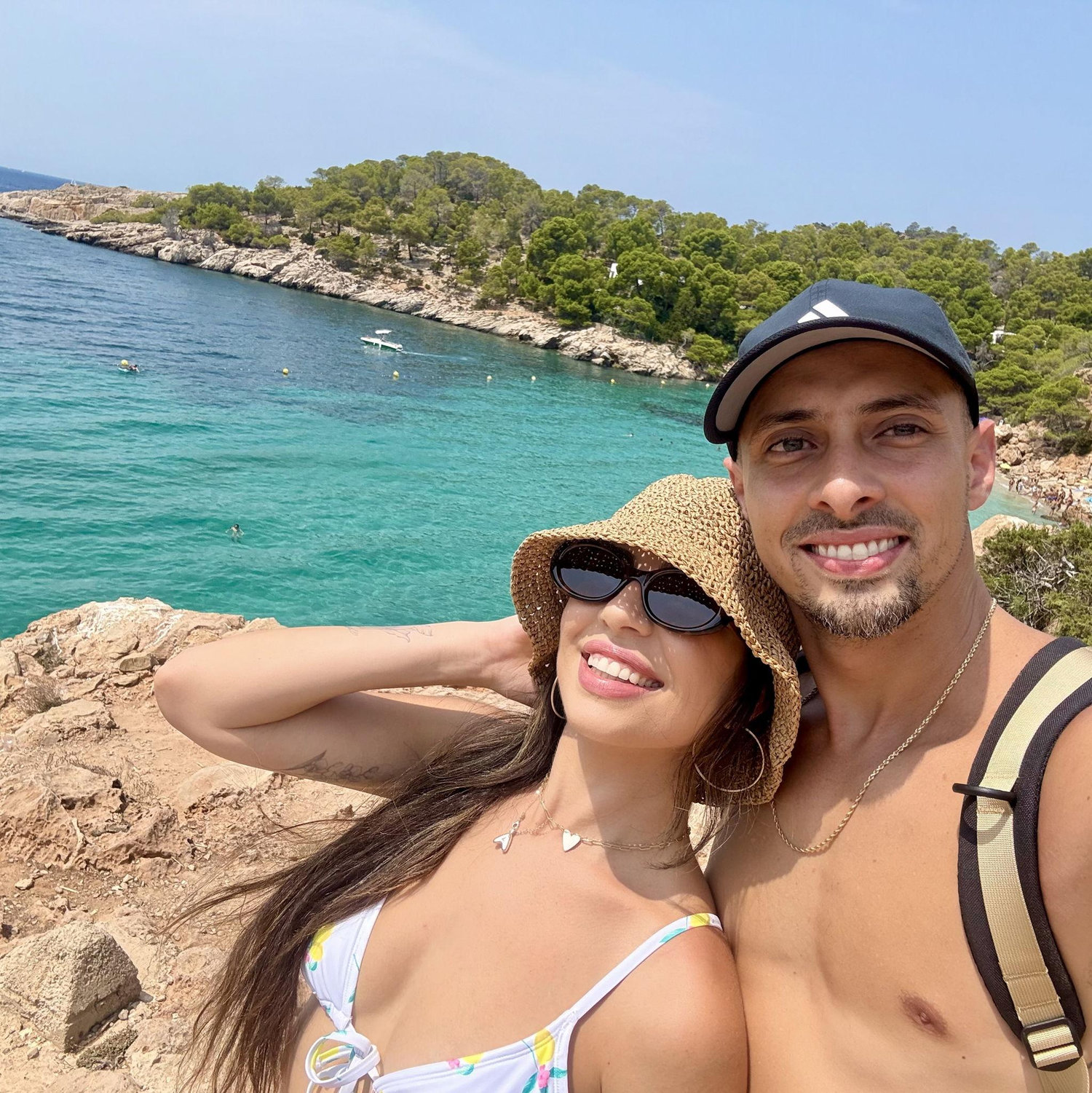 Quick pic on the way to Cala Saladeta, Ibiza