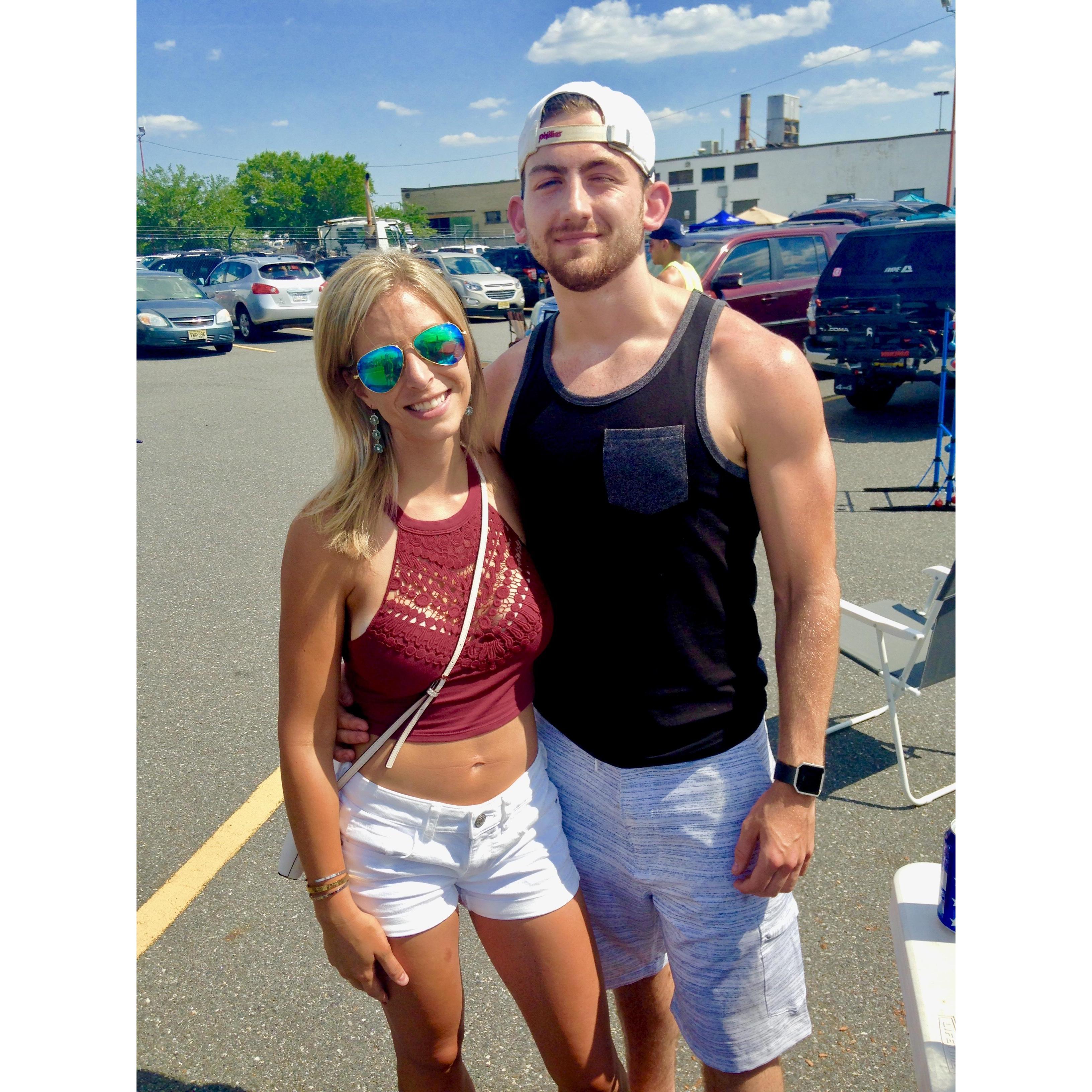 The early days... first Kenny Chesney concert when we were (just) best friends!