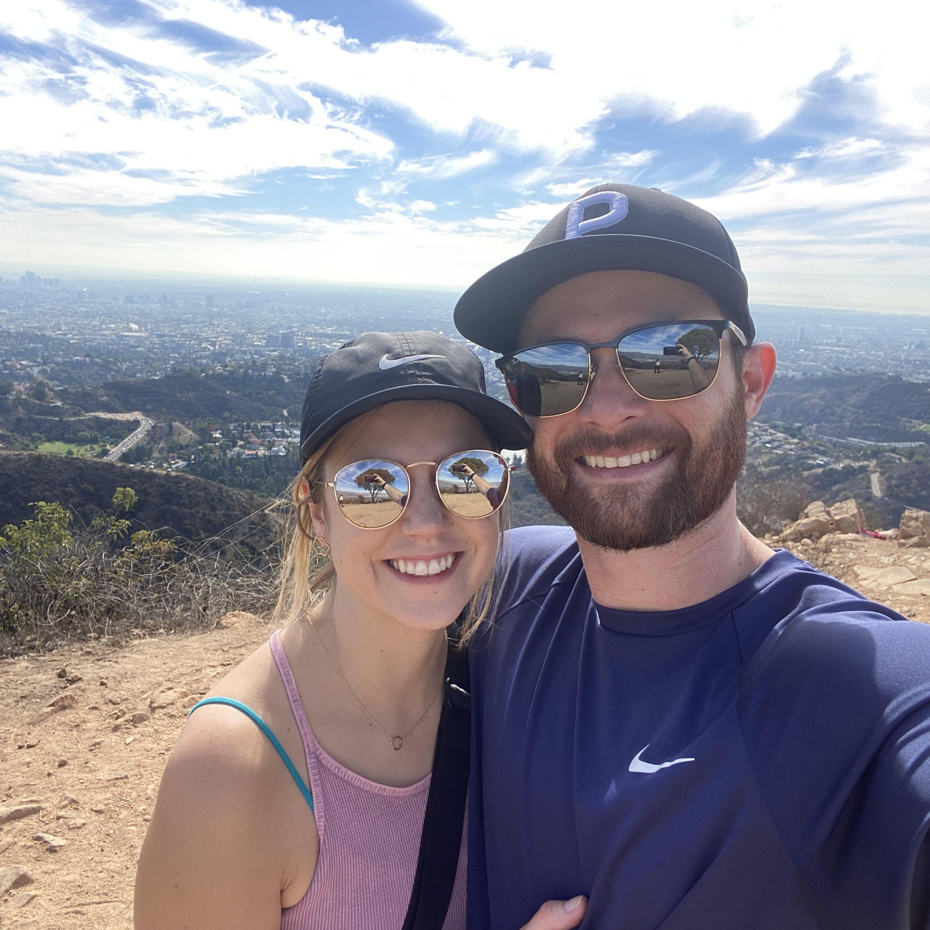 Jackie's first time in LA with Jacob.