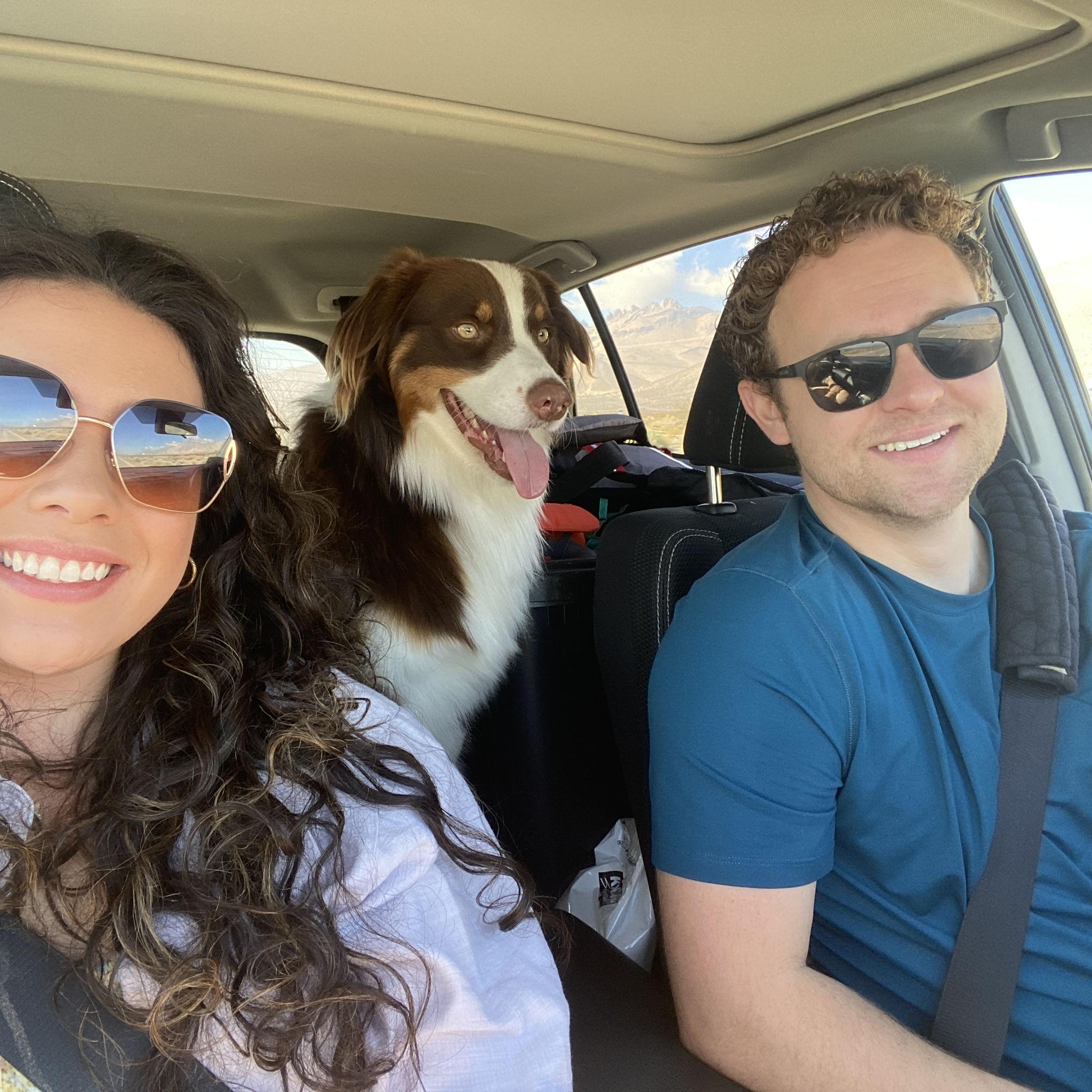 The morning of Samuel's final faux proposal, followed by the real thing!