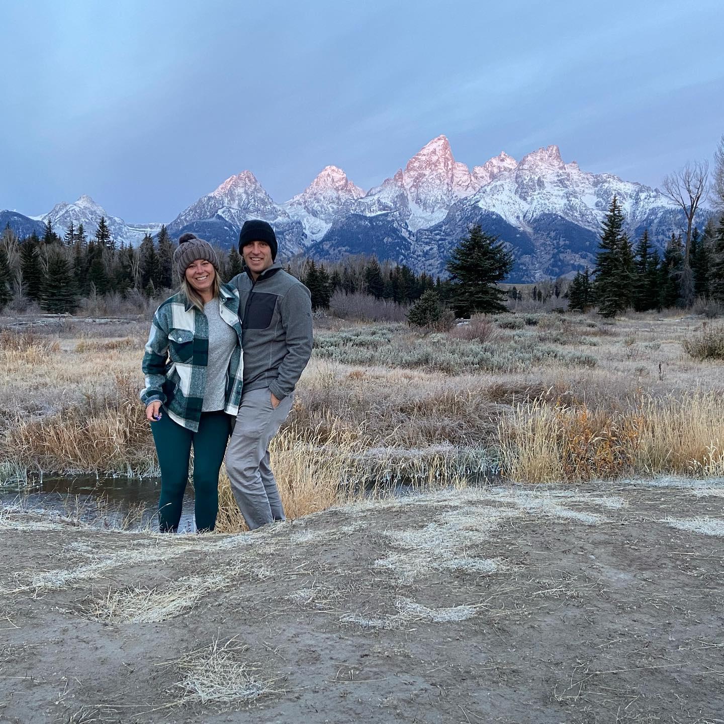 Sunrise at the Tetons