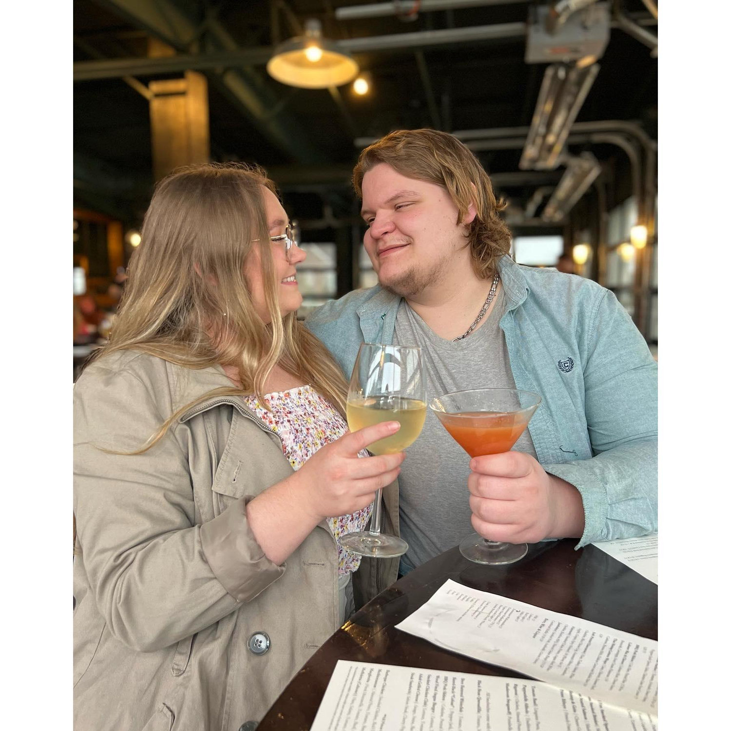 Anthony's 24th birthday dinner at Barrelback in Petoskey
