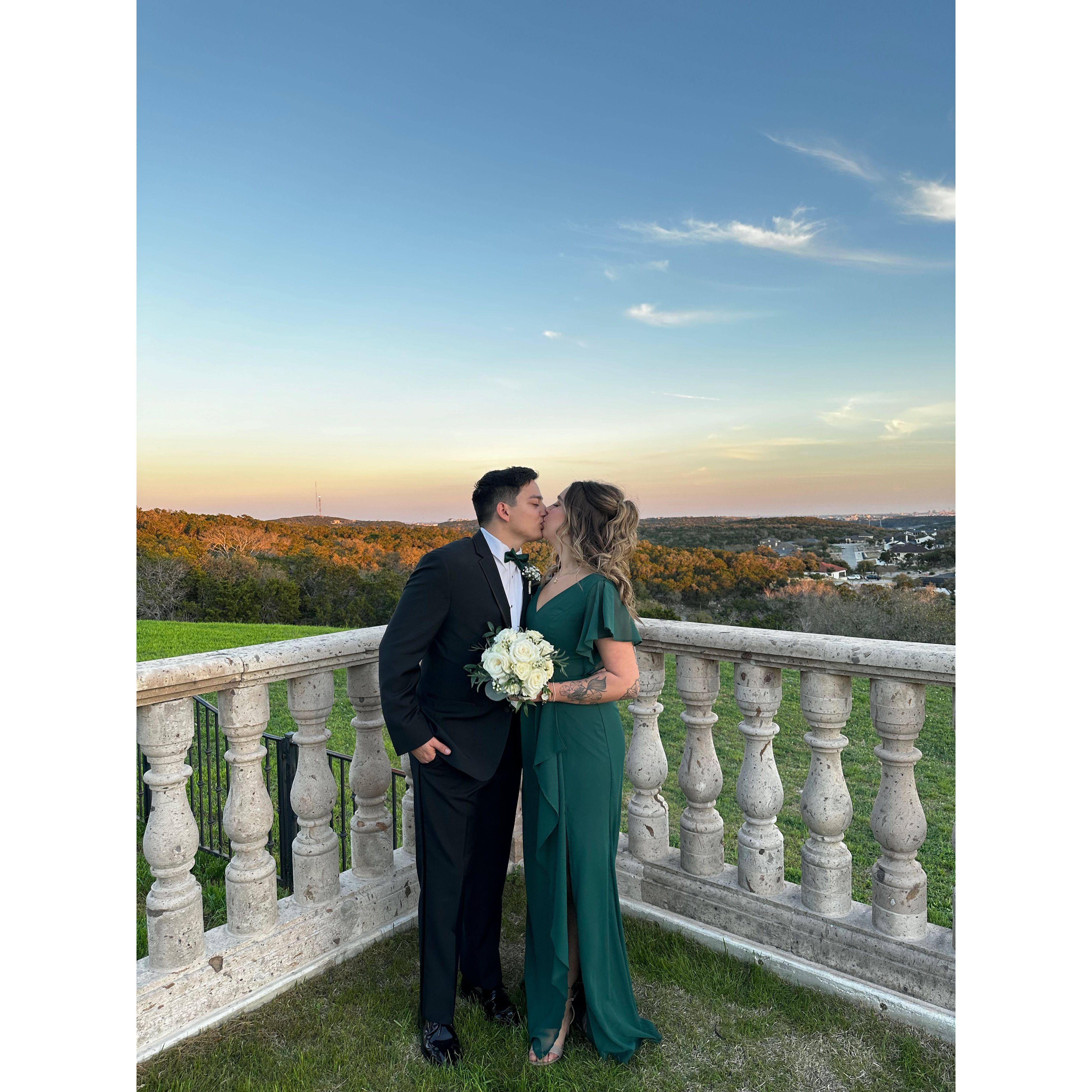 First Johnson wedding!