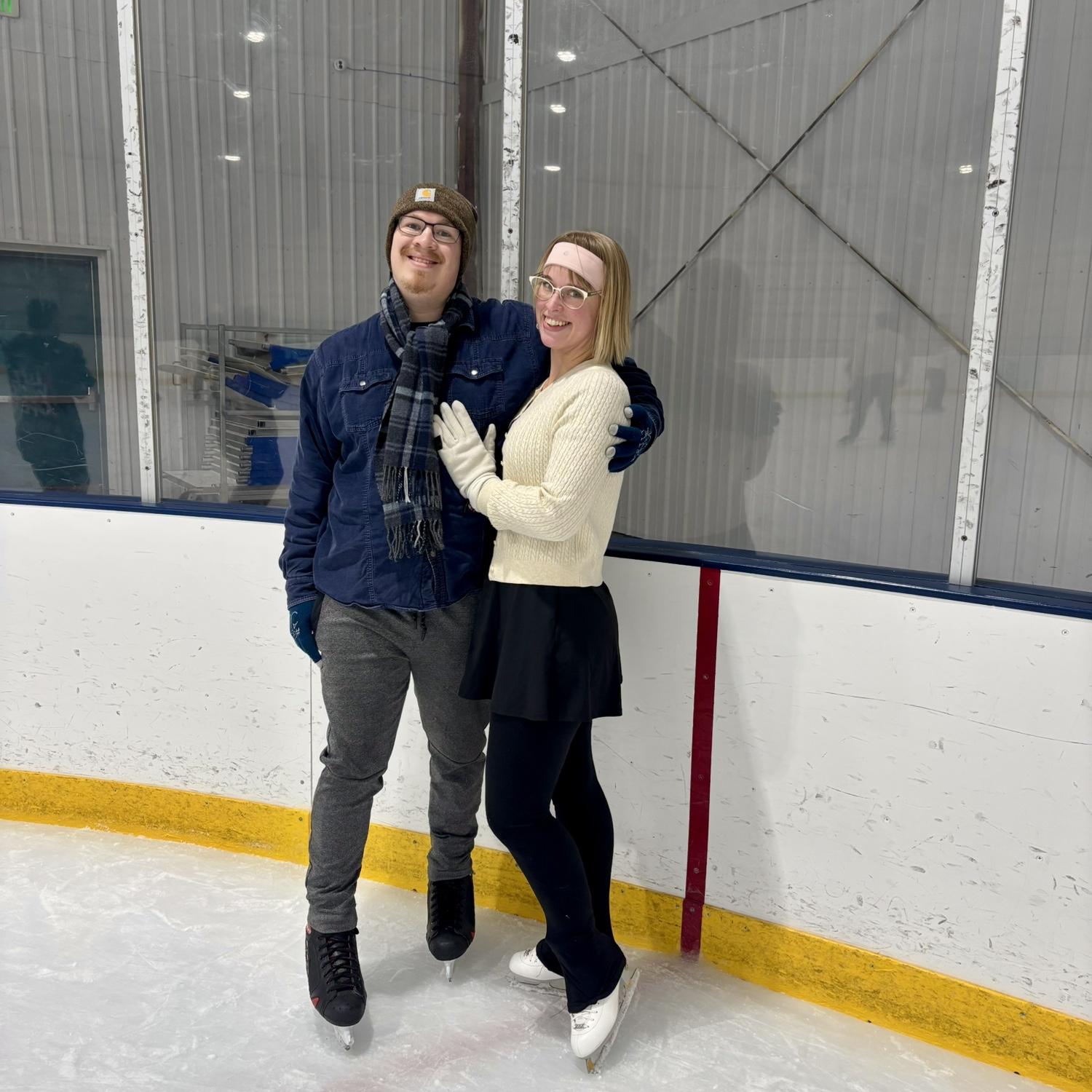 We share so many hobbies ⛸️