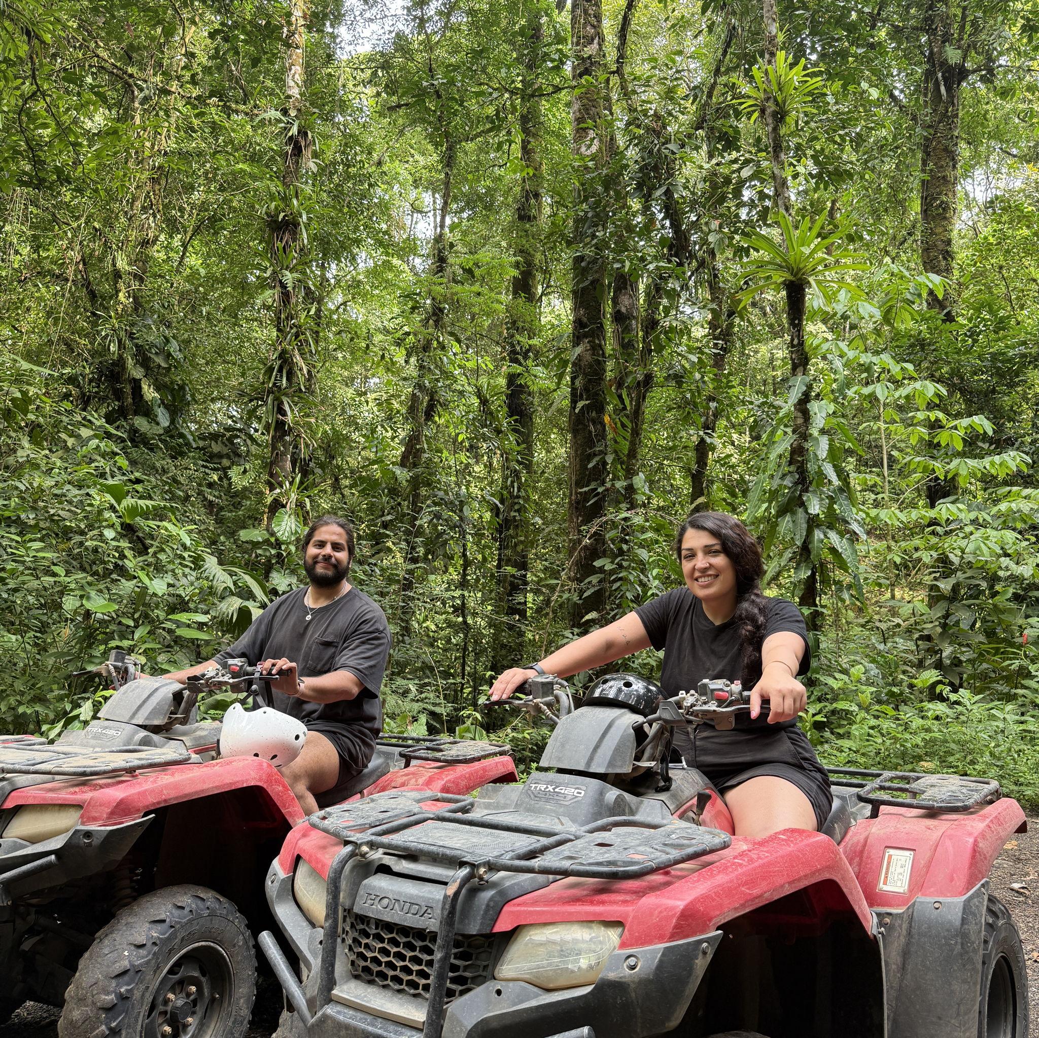 After Hasan fell off the ATV in Costa Rica