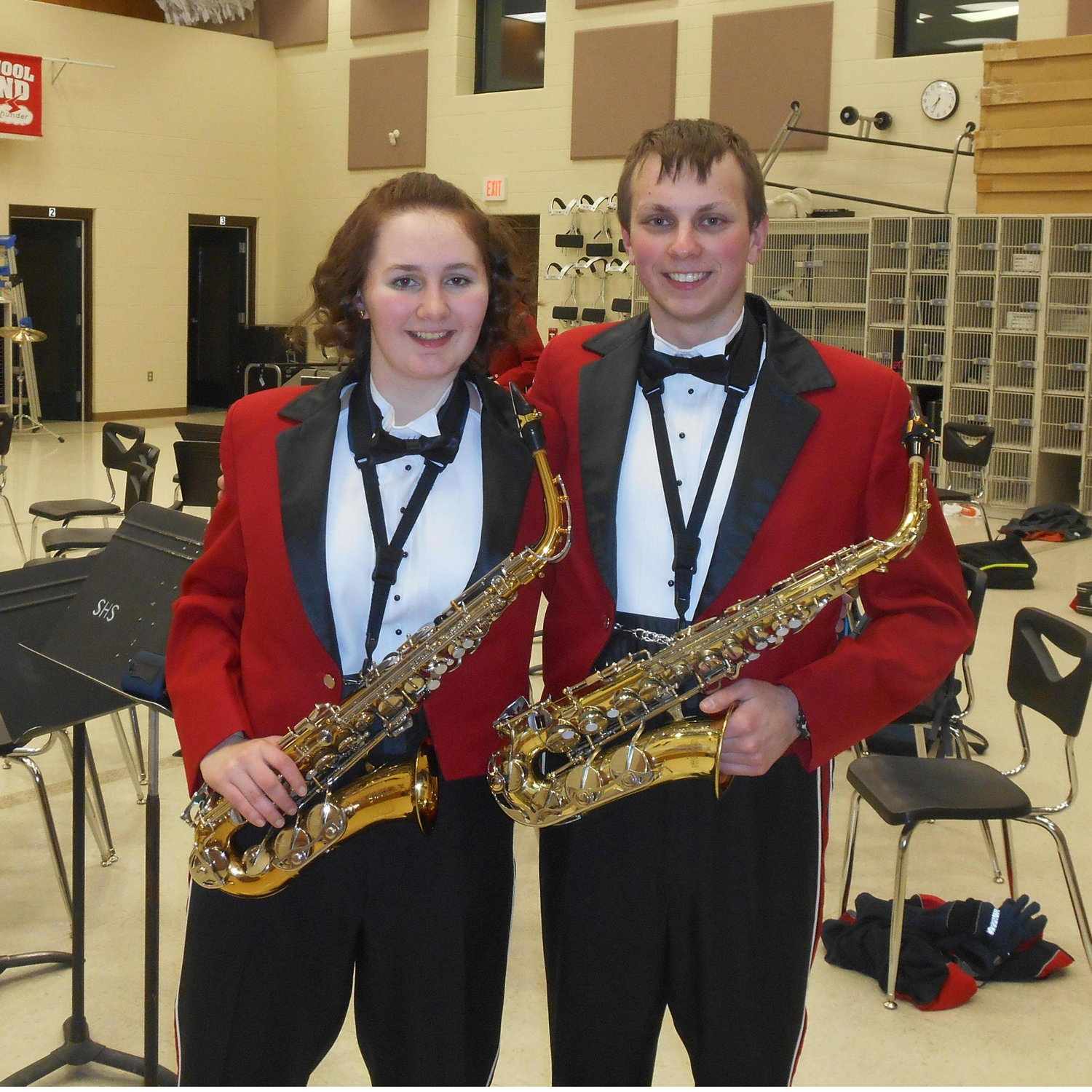 High school band concert - early 2014