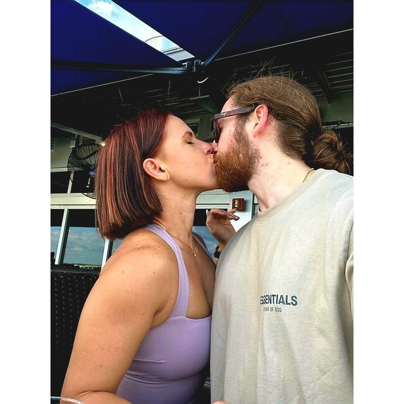 Recreation of our first kiss in the same place