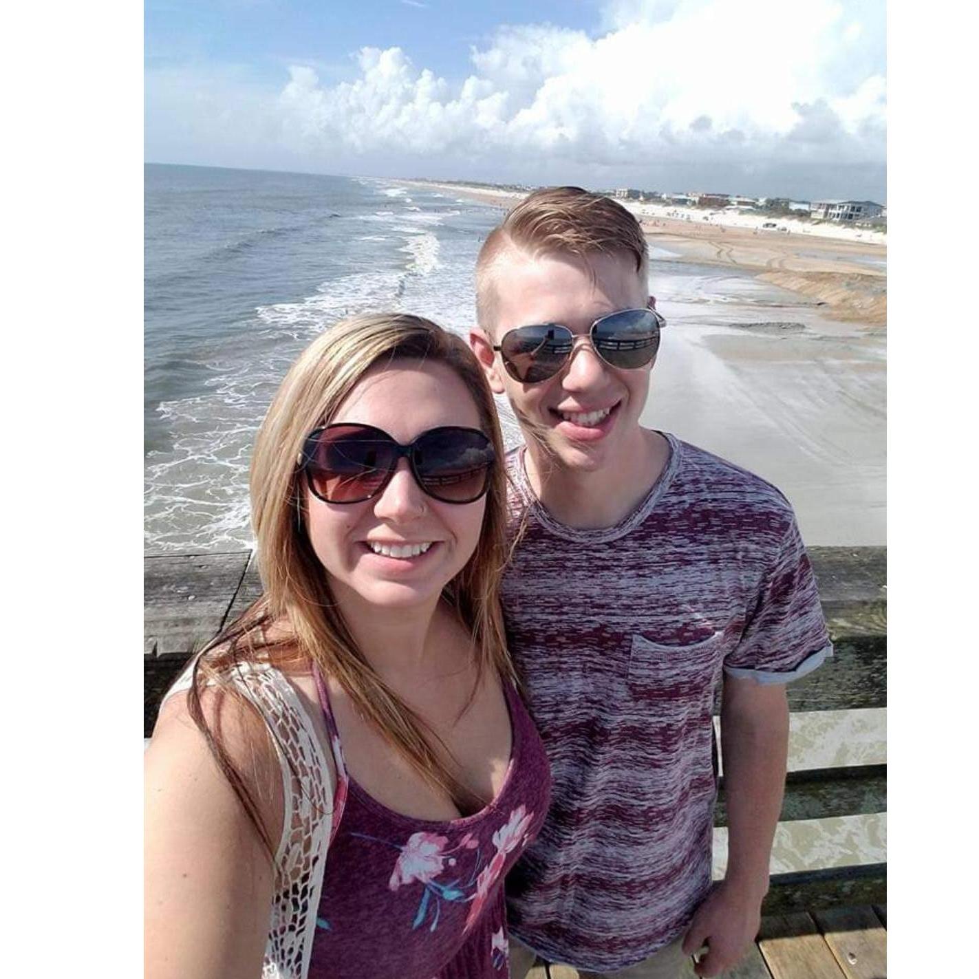 Overlooking the beach, Florida 2018