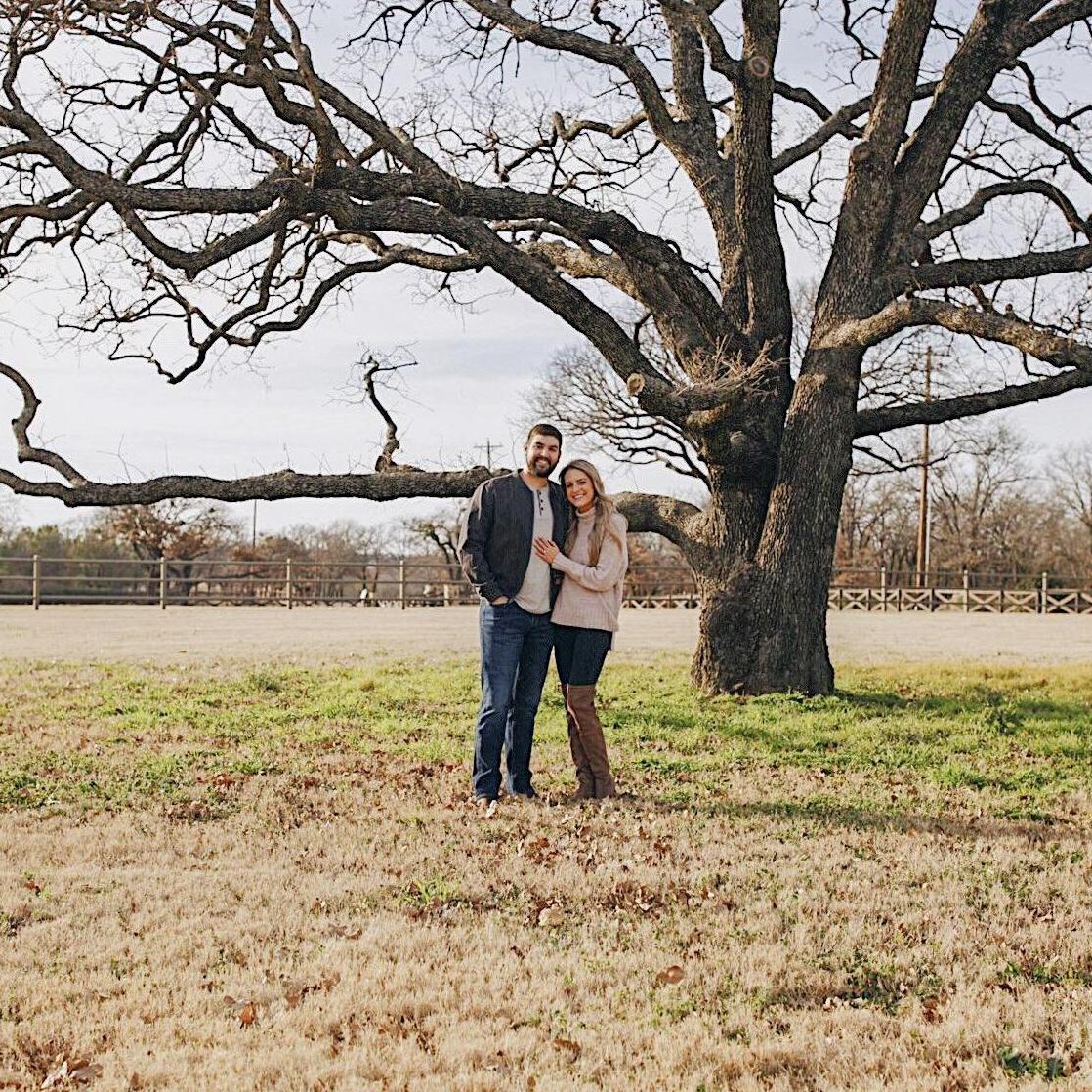 Shortly after Cale proposed, Emma Boyd jumped out of the bushes and surprised me!