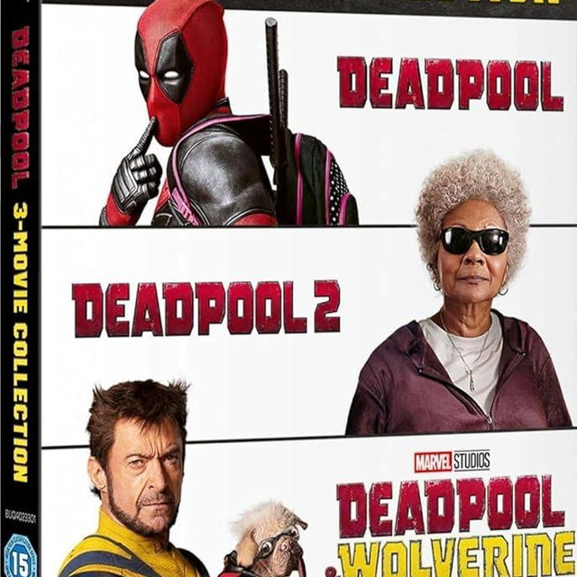 Deadpool: Ultimate 3-Movie Complete Collection by Marvel [4K UHD + Blu-ray] [Region Free]