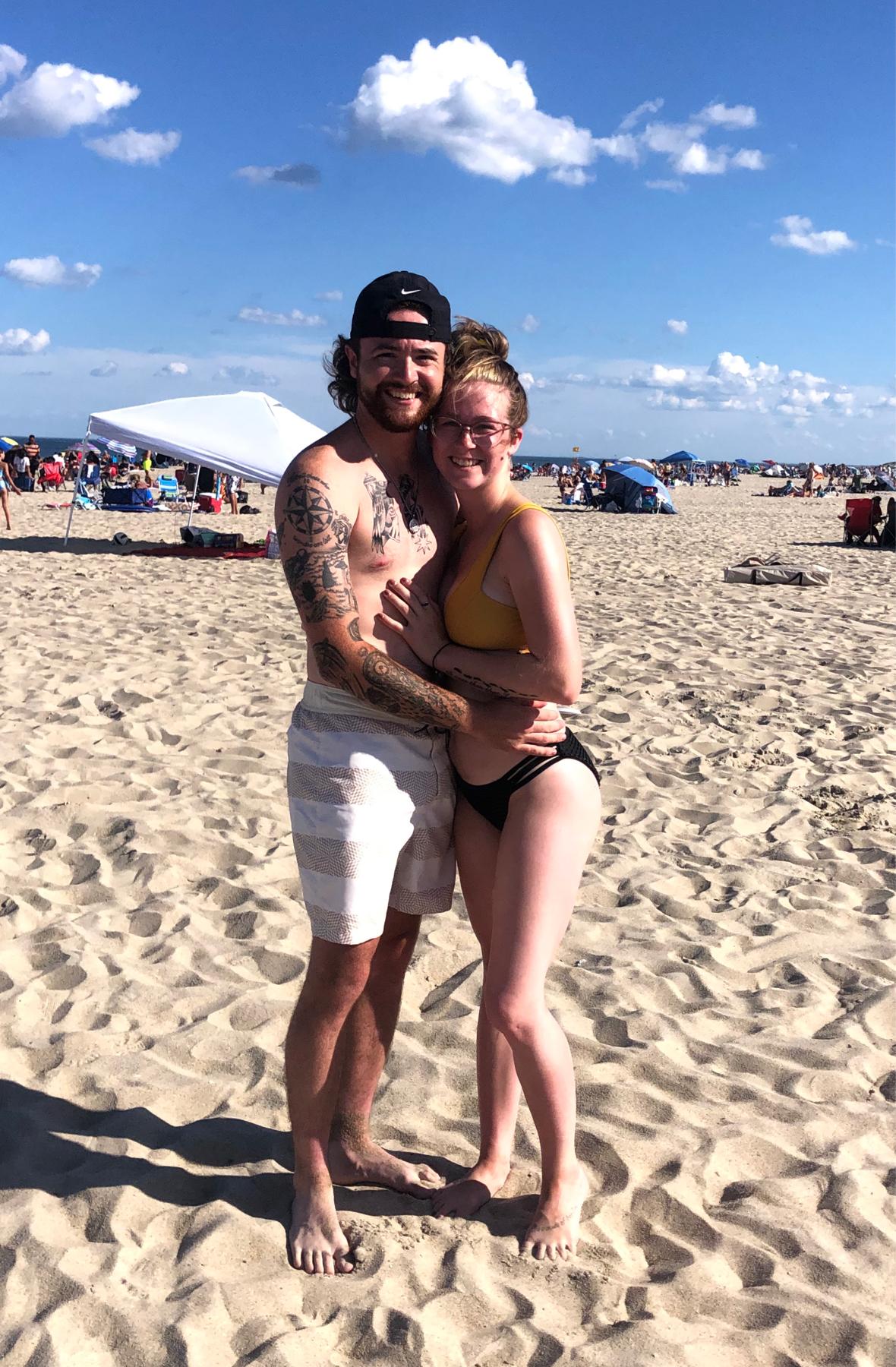 The first beach trip!