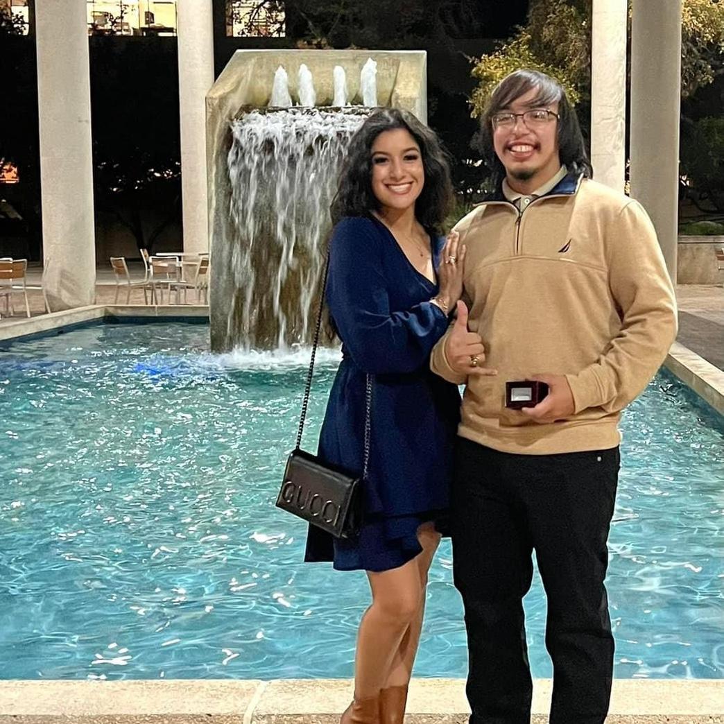Wesley’s ring ceremony