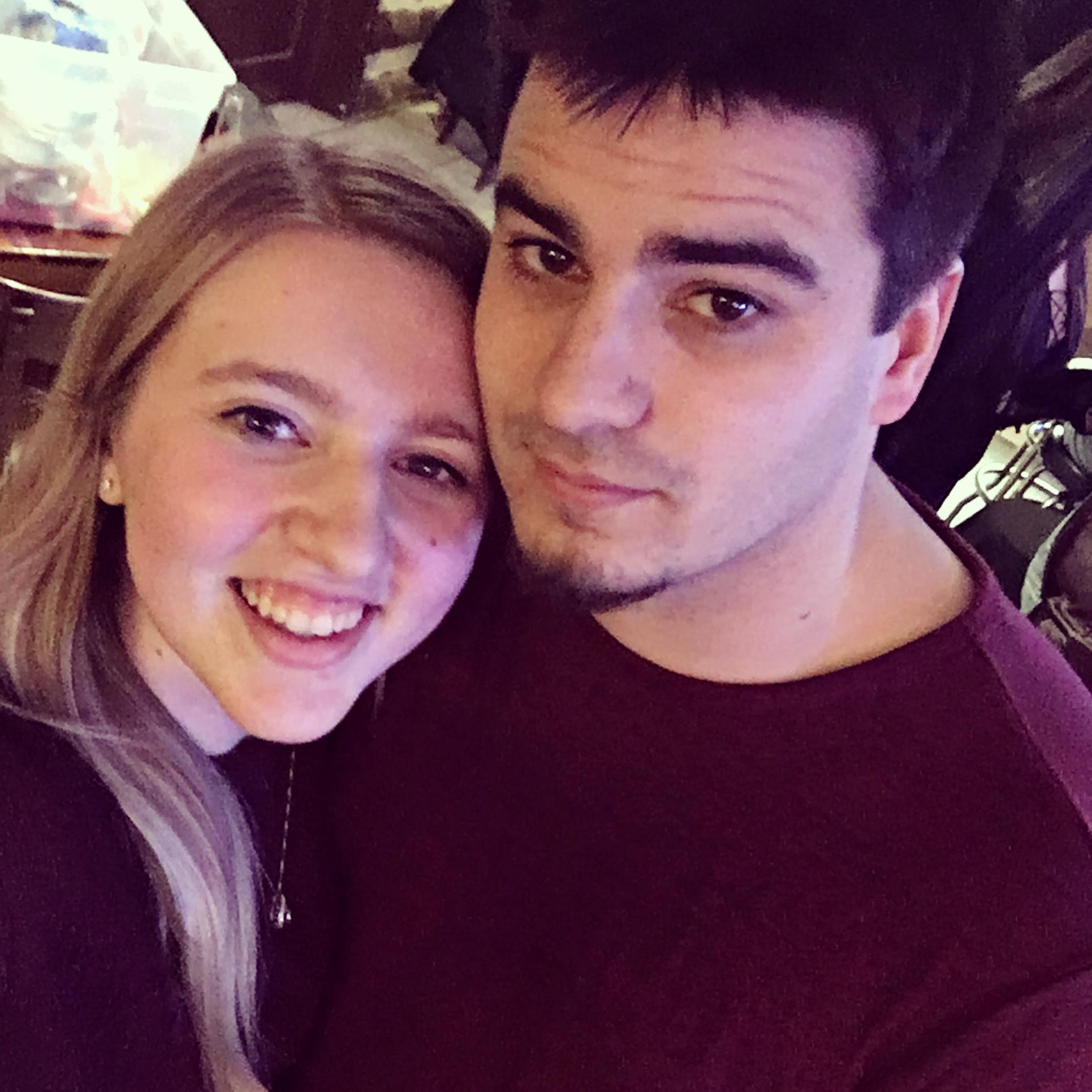 Our first new years' eve on the town - December 31, 2017