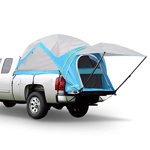 Quictent Waterproof Truck Tents with Removable Awning for Mid Size Truck Bed, Rainfly ＆ Storage Bag Included, 2 Years Warranty
