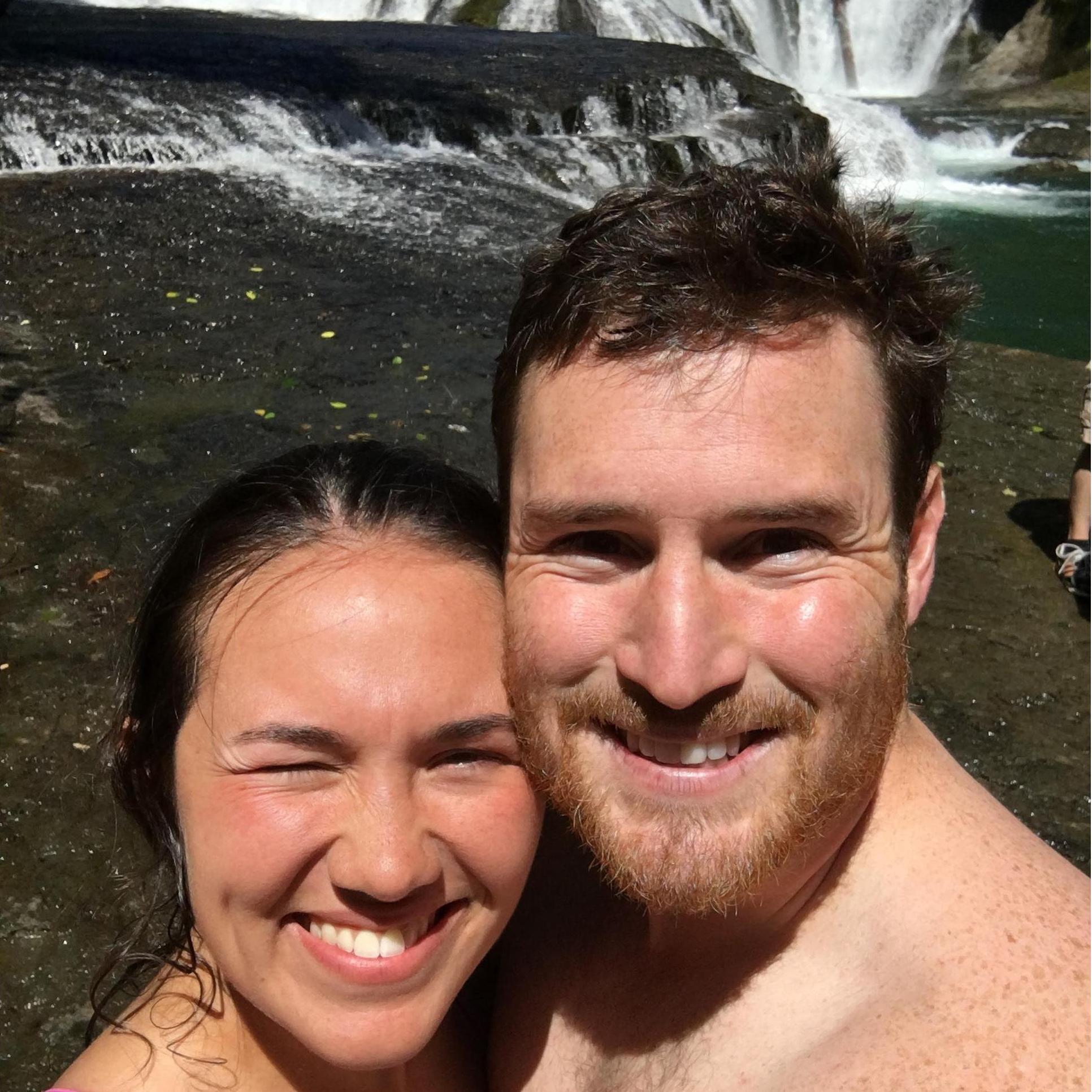 Hike up to Lower Lewis Falls!