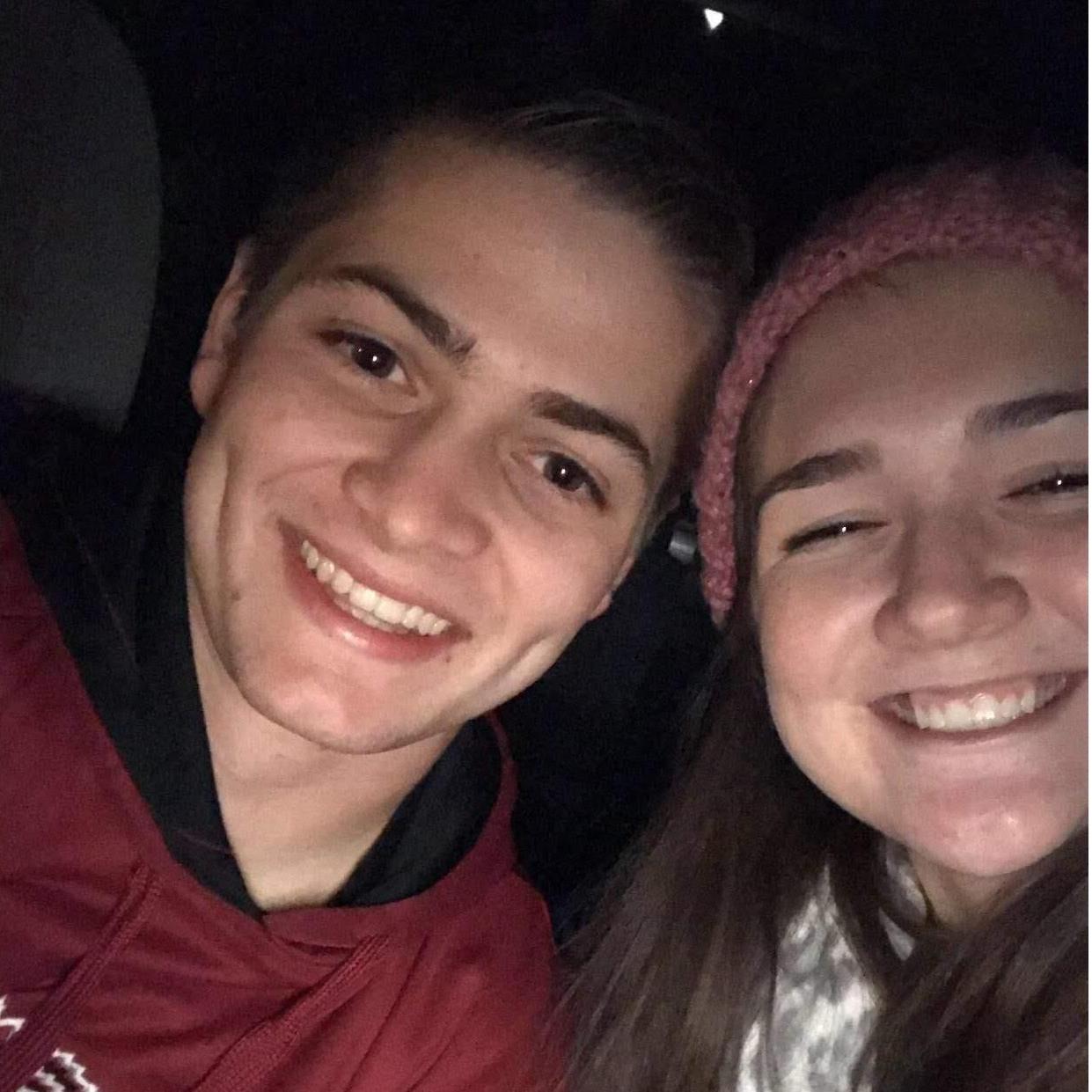 our first photo together!