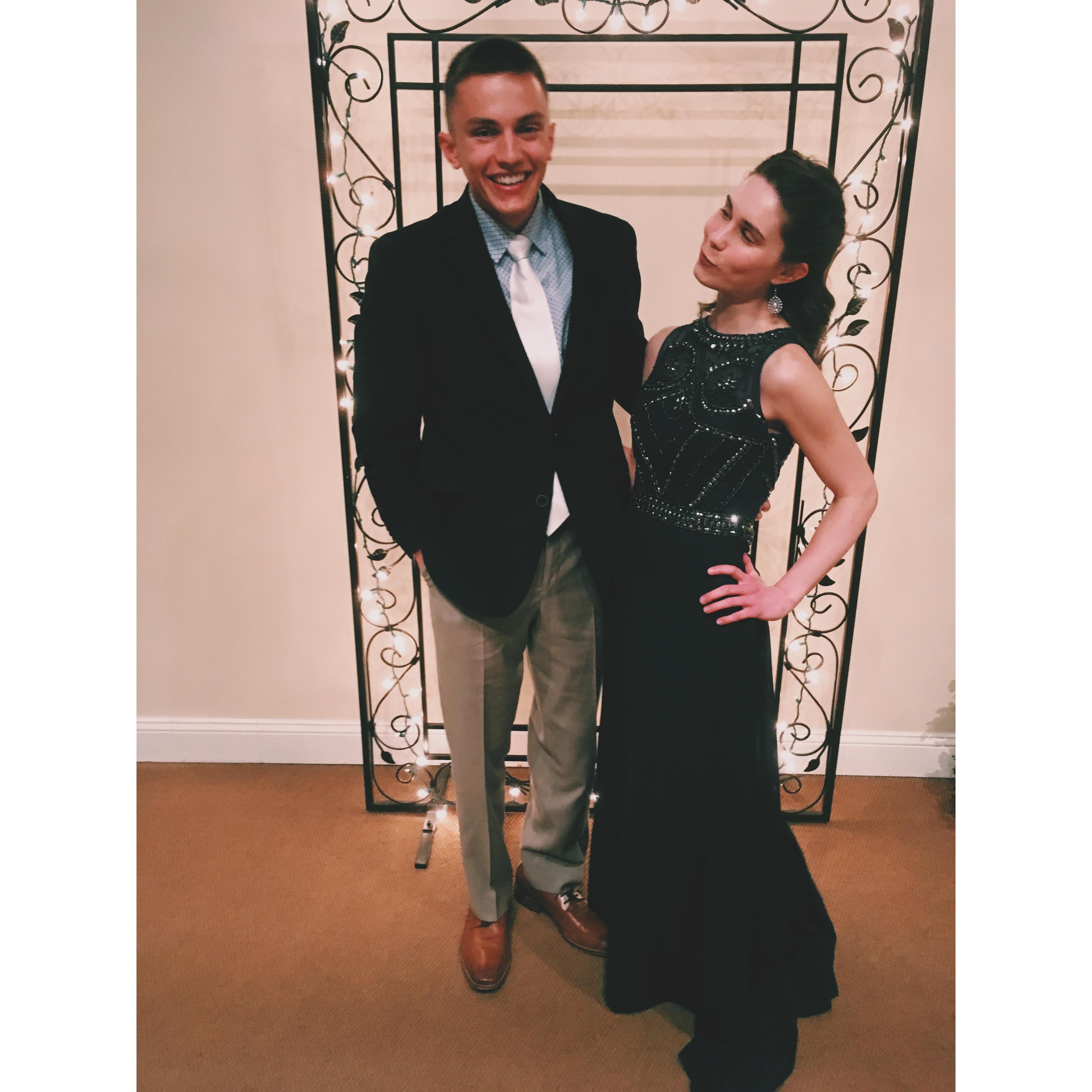 April 2017 - First ROTC Formal, "just friends"