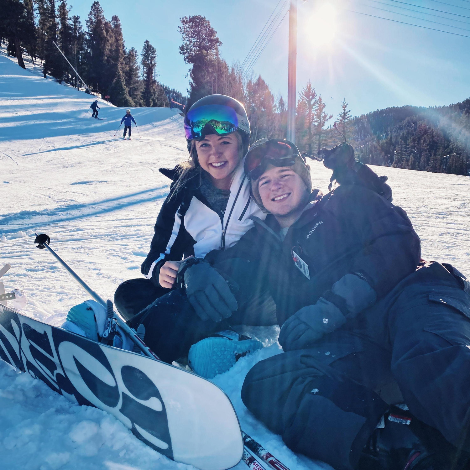 01.12.20
taylor got a black eye and claims she snowboards. david was fine.