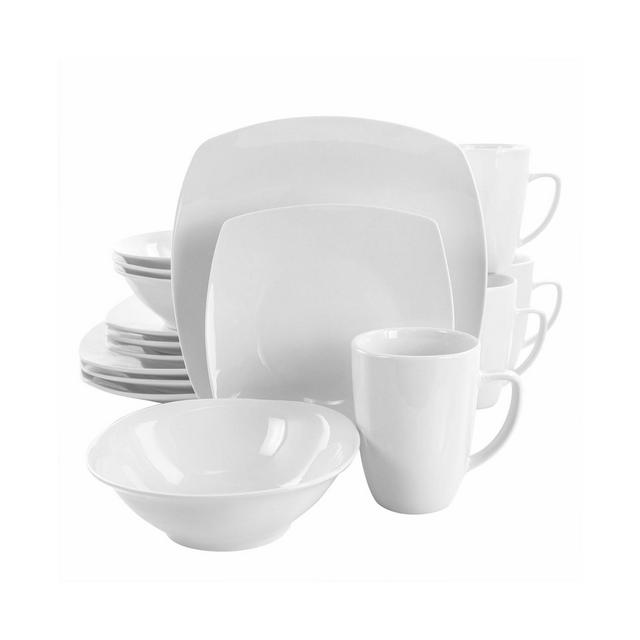 Elama Bishop Dinnerware Set of 16 Pieces