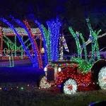 Santa's Ranch Drive Thru Christmas Light Park