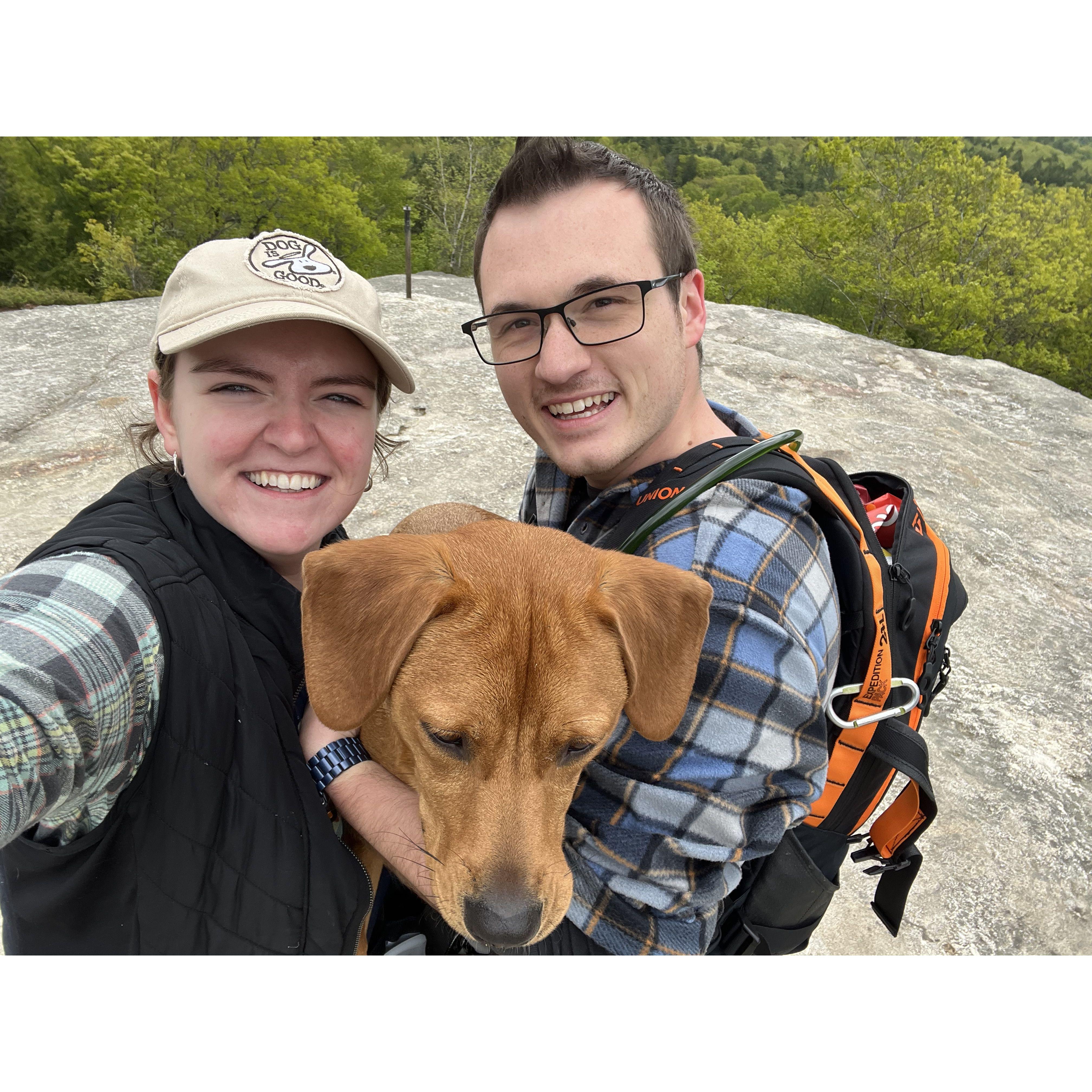 Penny's very first summit!