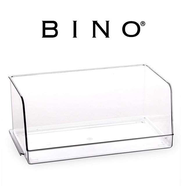 BINO Clear Stackable Storage Bins - Kitchen Pantry Organization And Storage Bins Pantry Bins - Kitchen Pantry Organizers And Storage Kitchen Storage Bins Pantry Storage Bins, Large