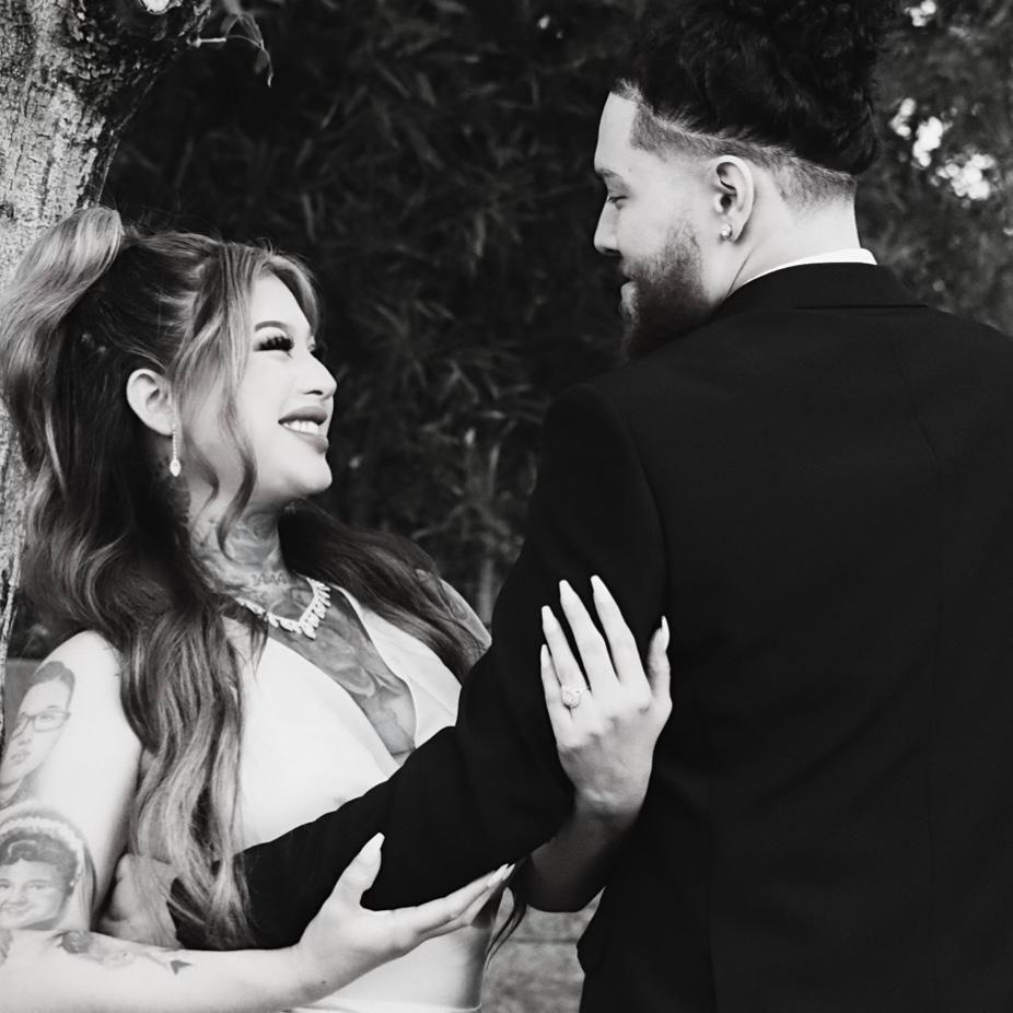 Soon we will be celebrating our marriage and one year anniversary with our loved ones 🤍