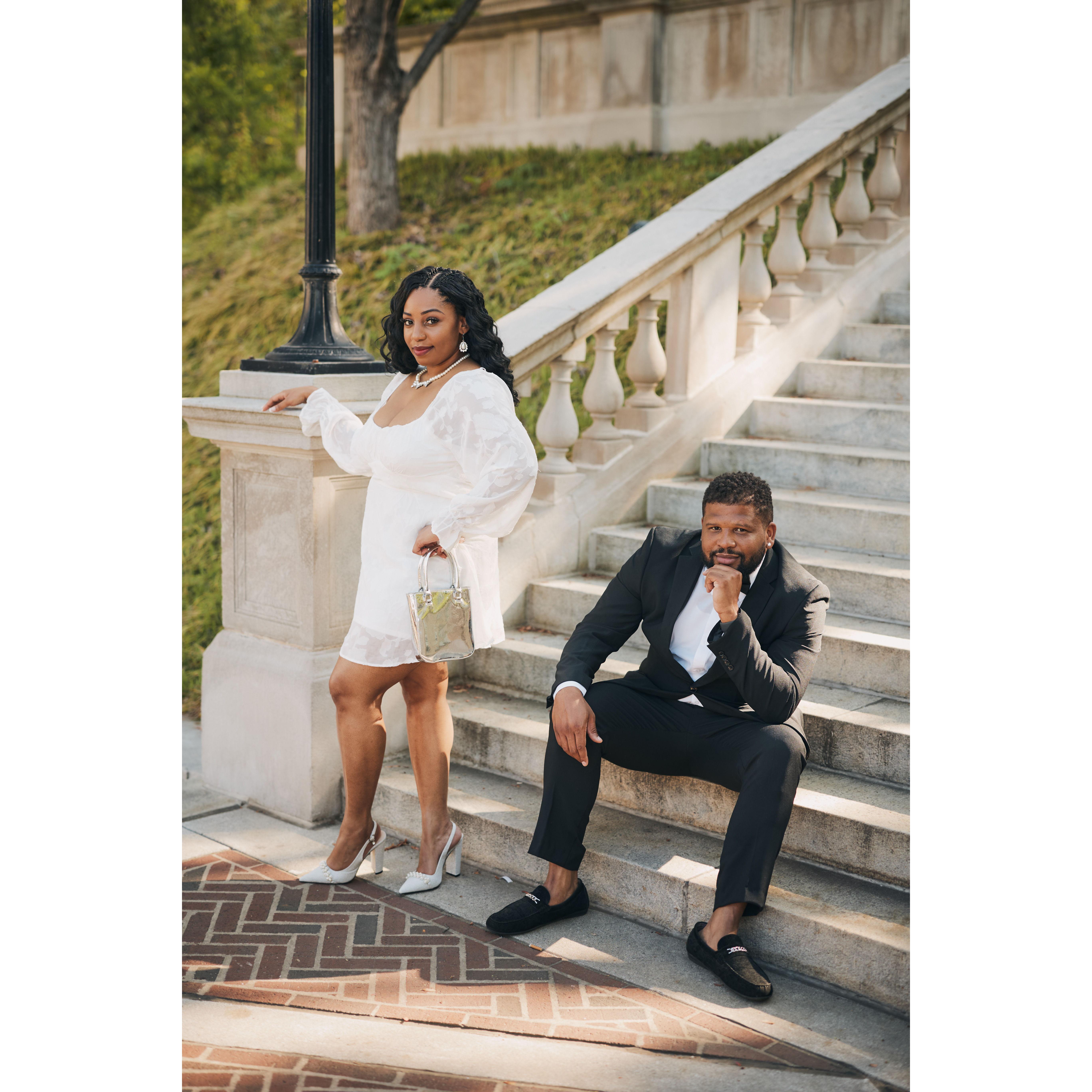 Travis and Trinae's engagement shoot!