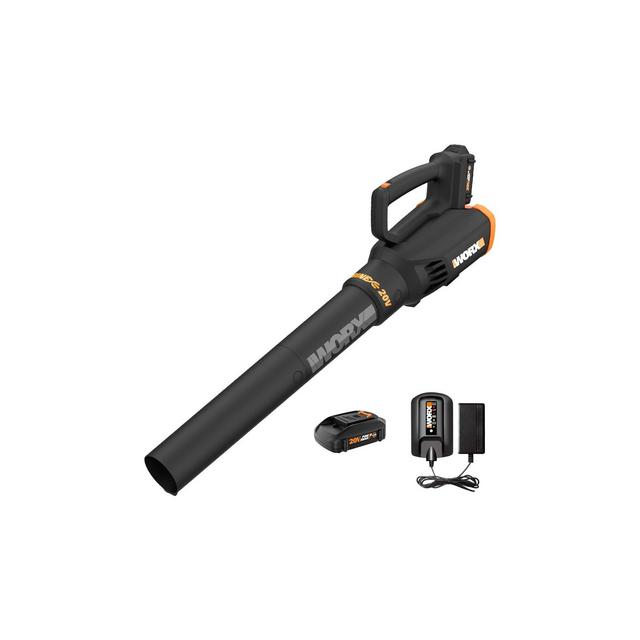 Worx WG547 20V Power Share TURBINE Cordless Two-Speed Leaf Blower