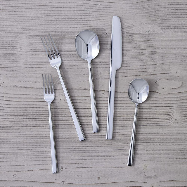 Kanto Flatware, 20-Piece, Mirror