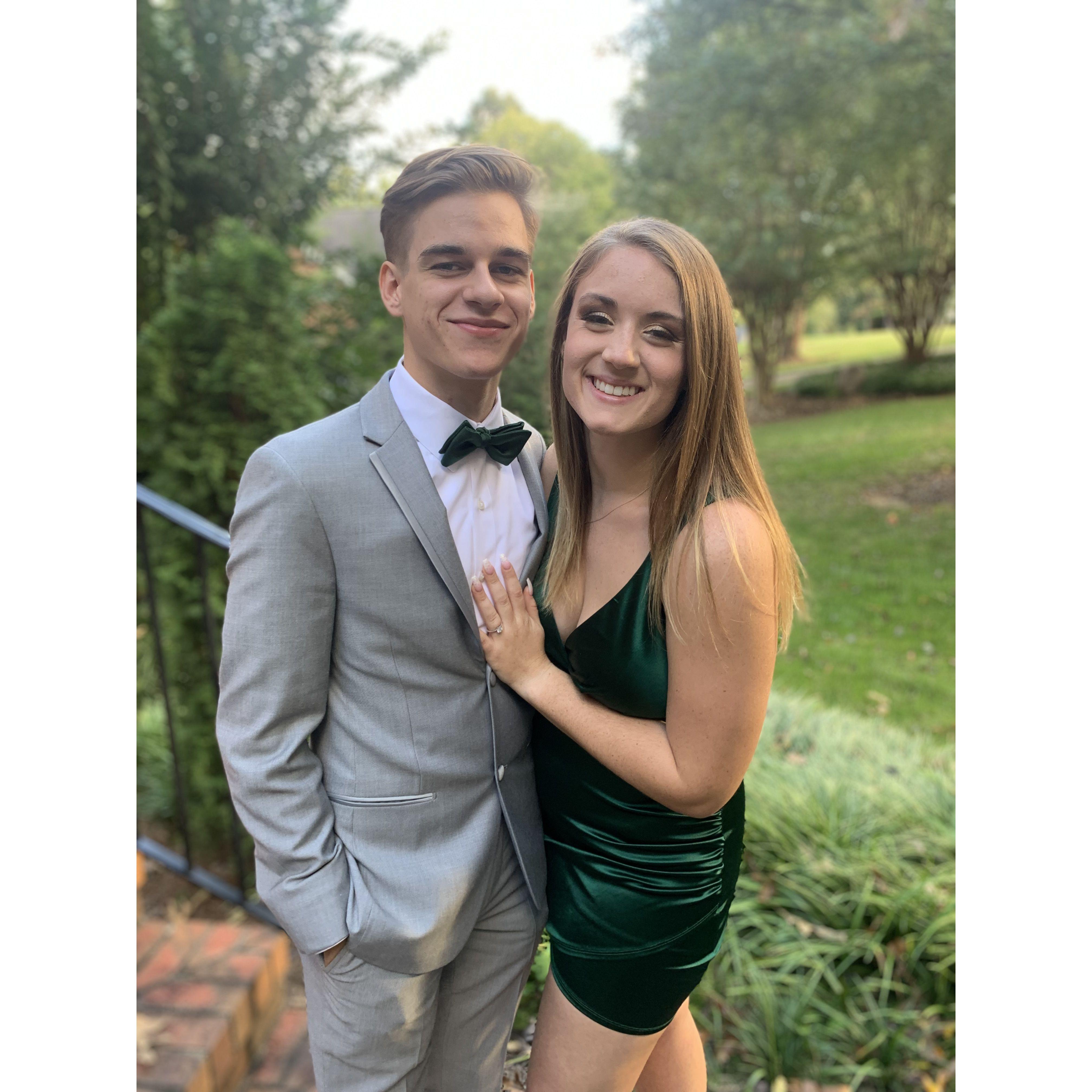 This was senior year homecoming! 2021