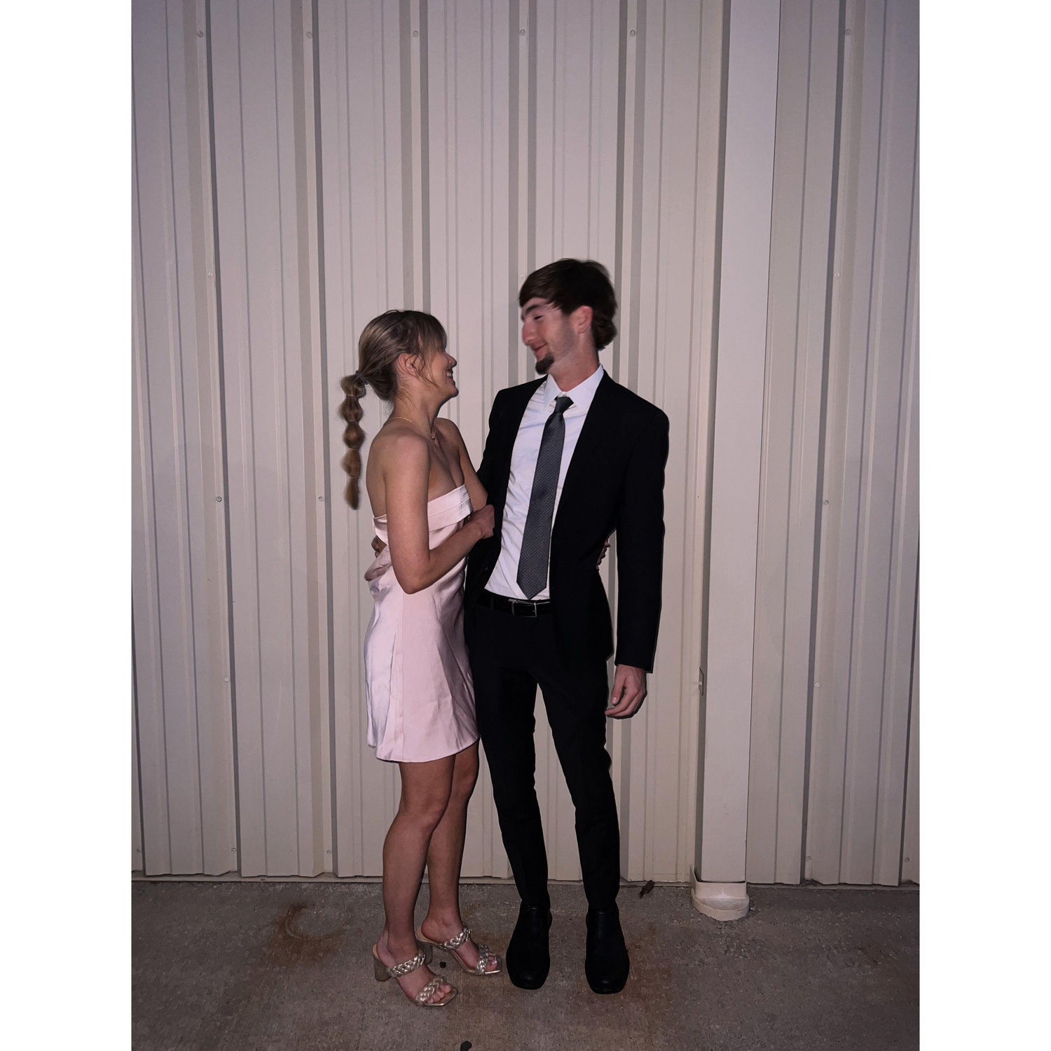 The first formal he came to.
