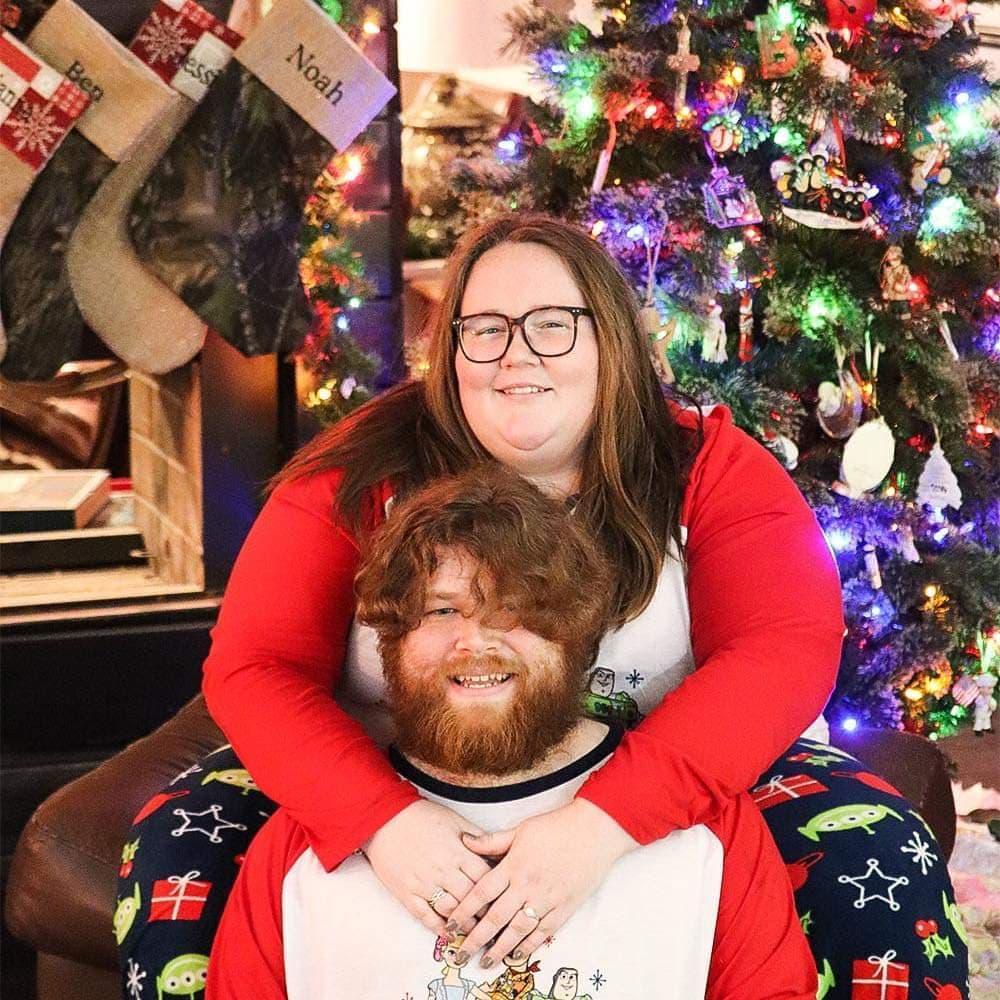 Our first Christmas engaged, December 2019