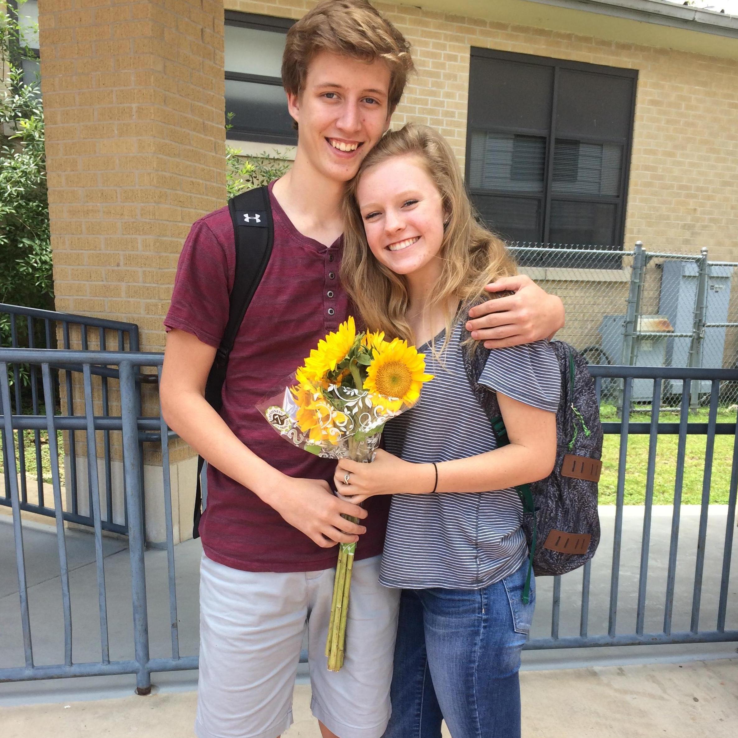 Flowers for my 15th birthday! (2017)
