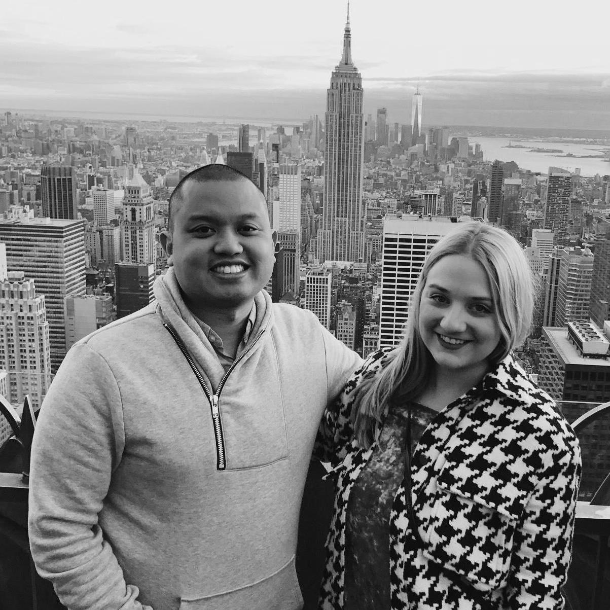 Carlos surprised Sarah with a trip to NYC for her 25th birthday!