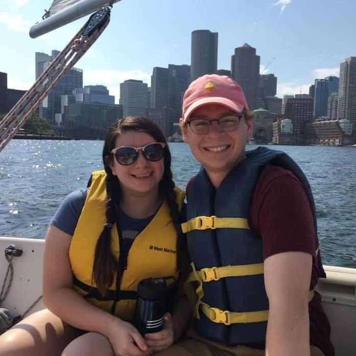 Sailing in the Boston Harbor