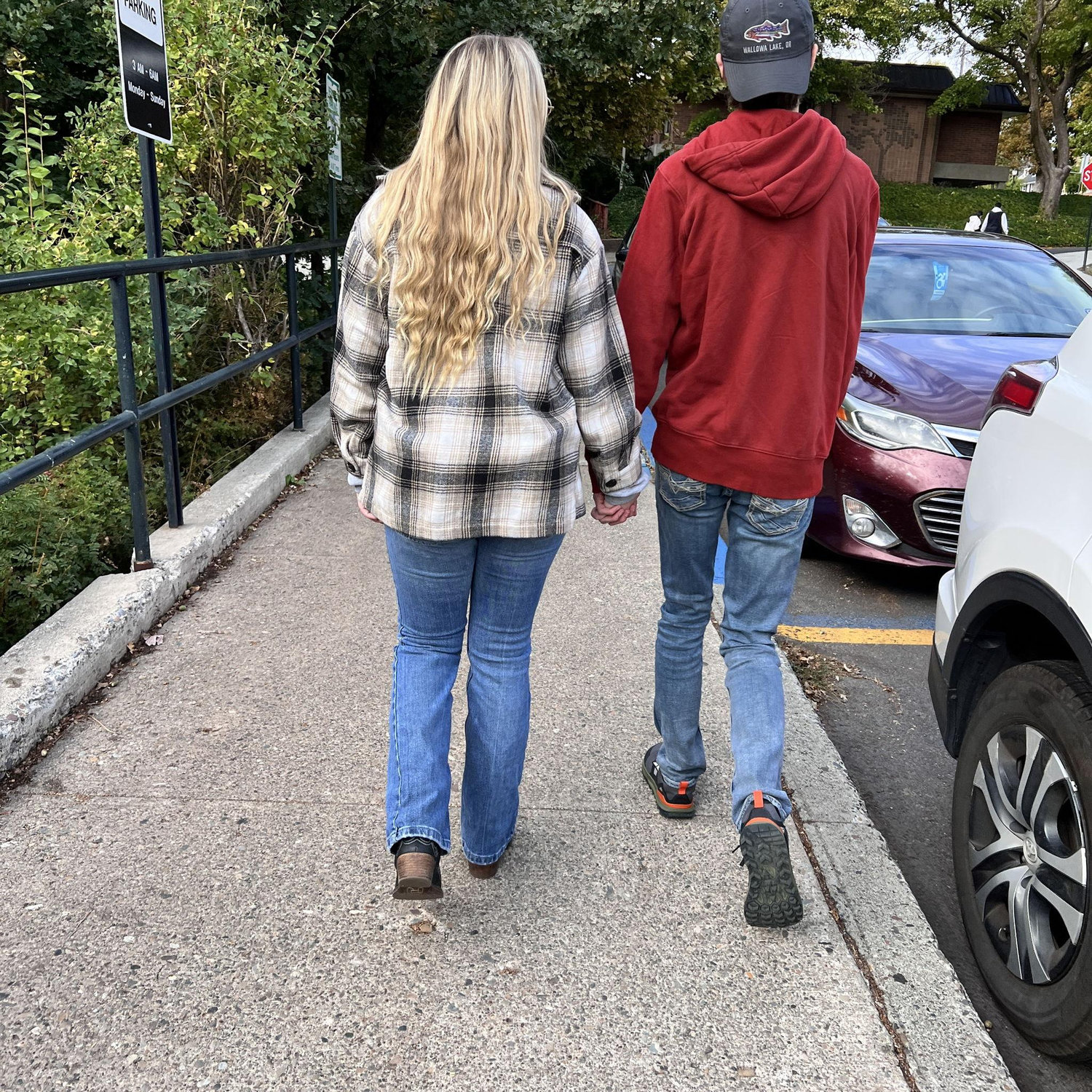 on our way to the WSU football game
