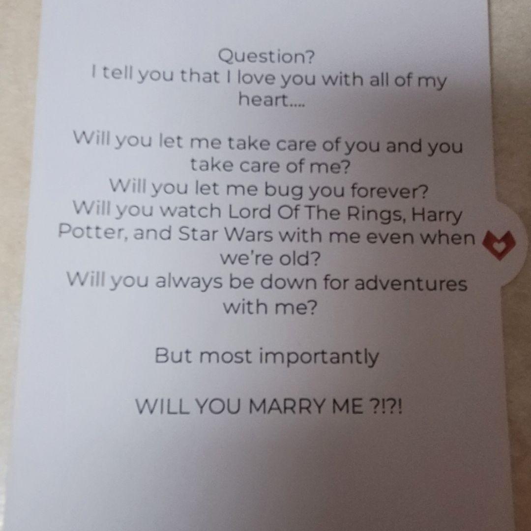 The message inside!