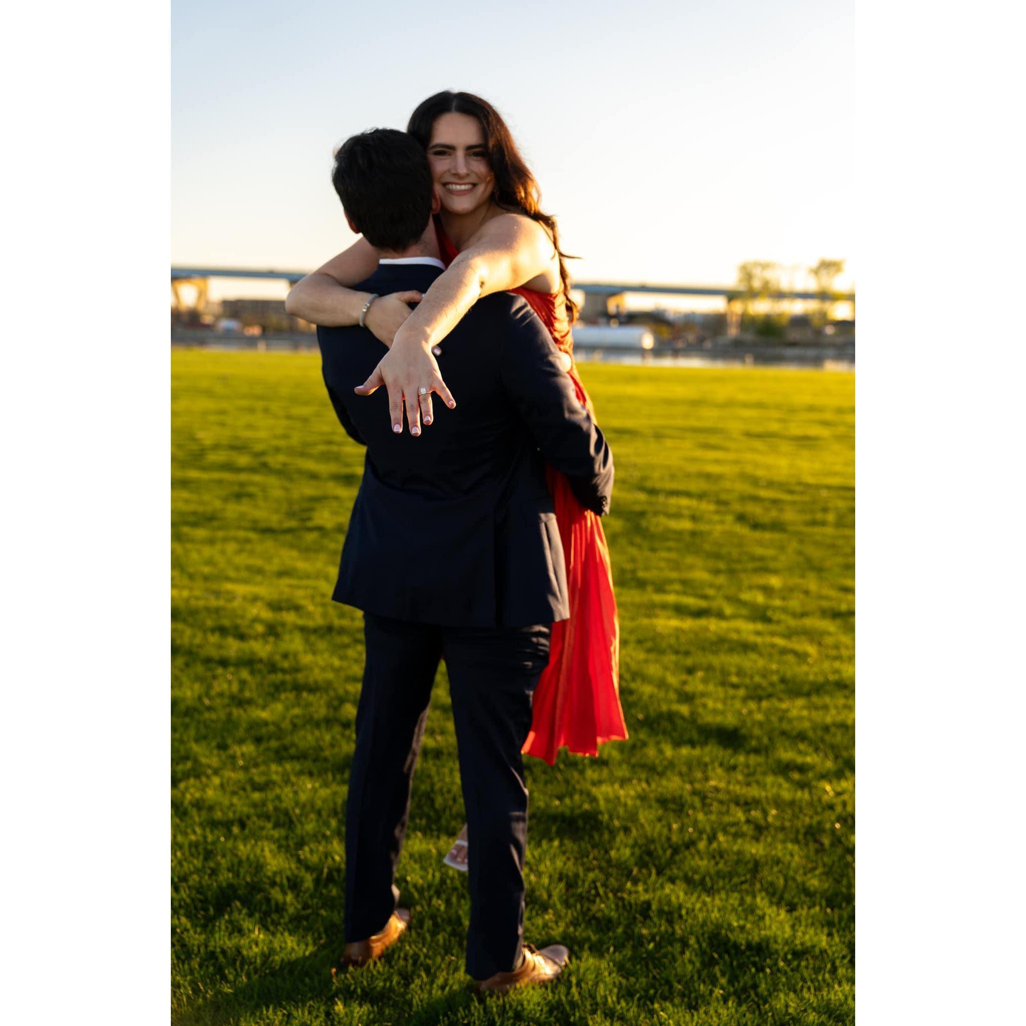 The beginning of forever!