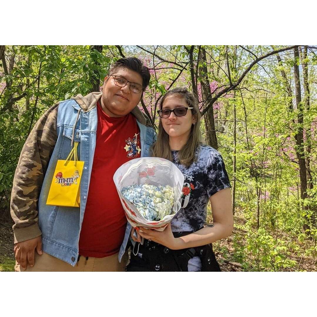 WHEN HE PROPOSED!! <3