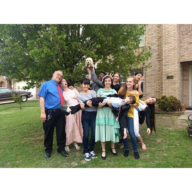 Easter photo with Jessica's family!